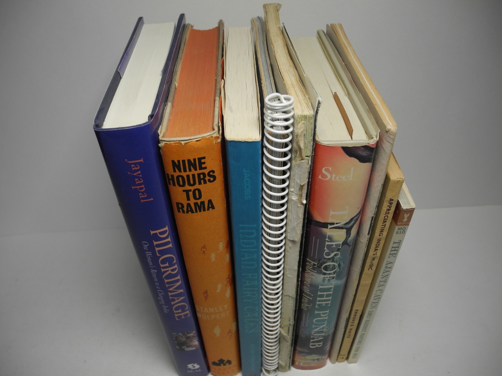 INDIA Indian History Book Lot Folklore Hindu Buddhist Ajanta Caves Art Punjab HC