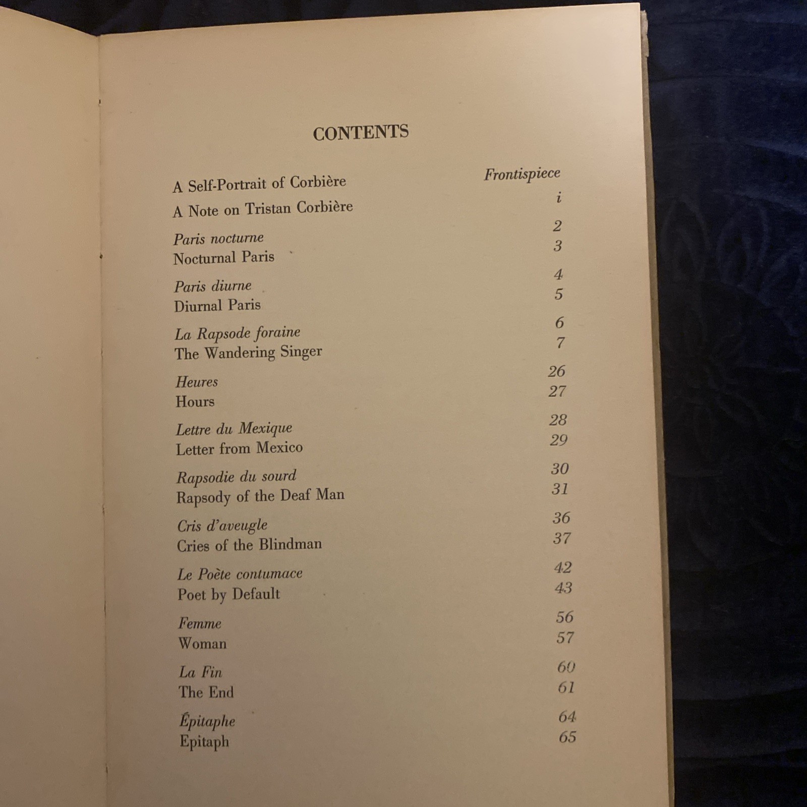Tristan Corbiere / Poems This #838 of #1060 1st ed 1947 Banyan Press Nice Copy