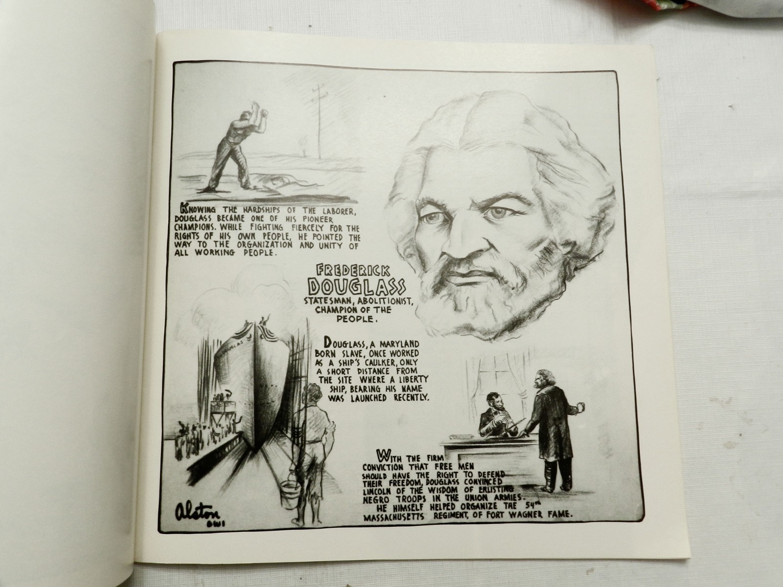 1992, Portraits in Black: Charles Alston’s Drawings of African Americans SB RARE
