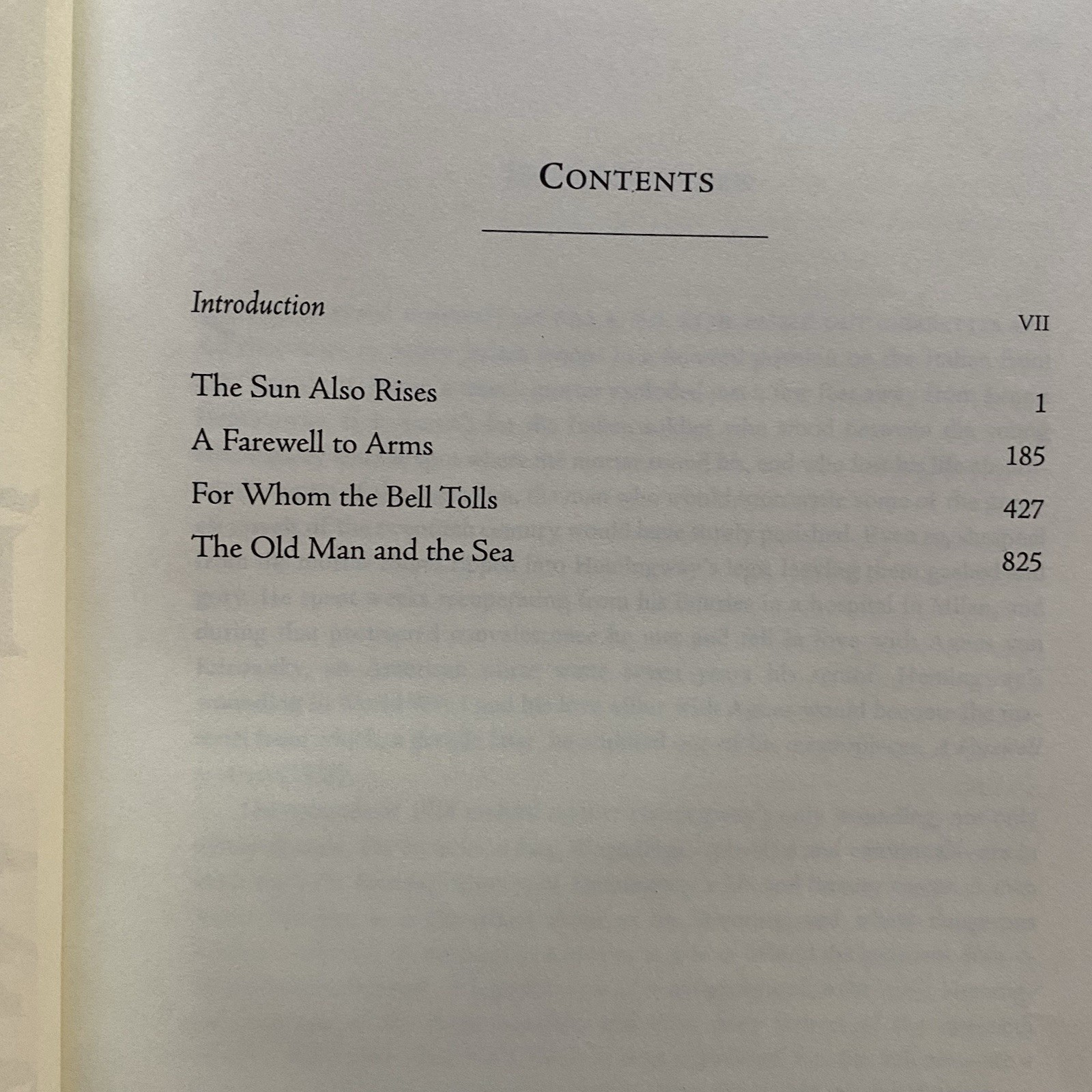 Ernest Hemingway Four Novels 2011 Barnes & Noble Farewell Old Man Sun Bell Tolls