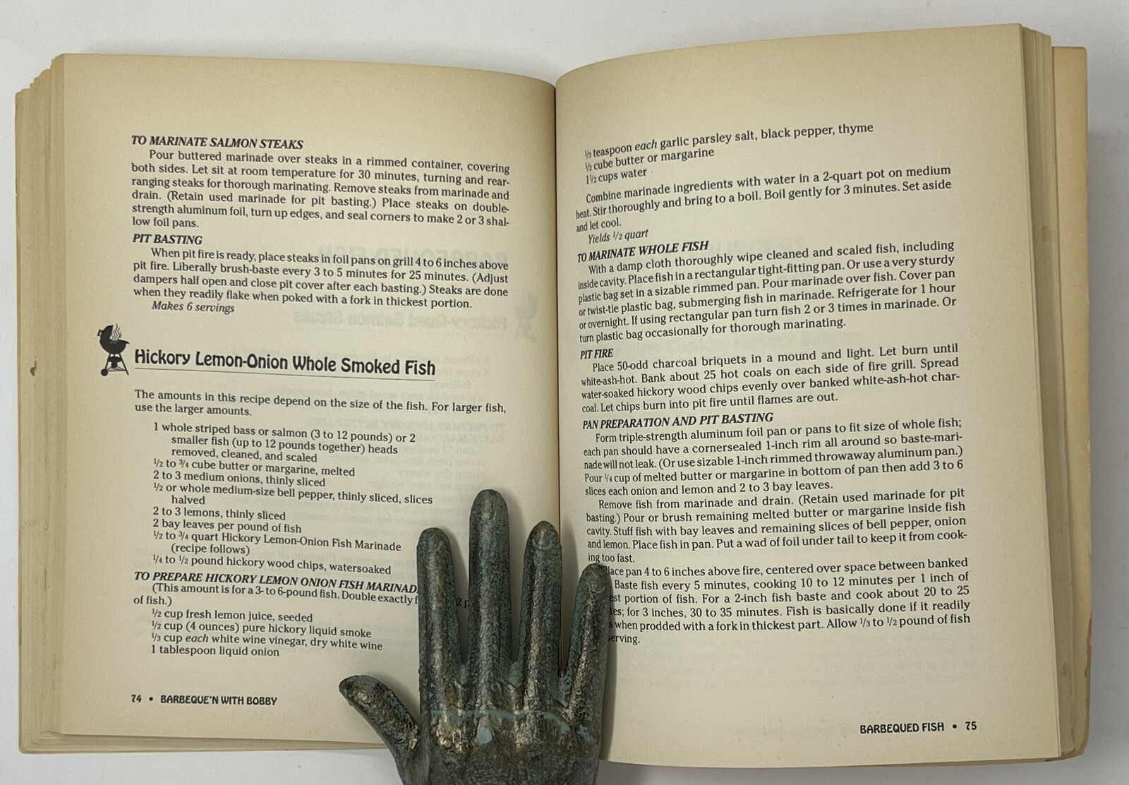 VTG SIGNED 1ST ED.: Barbeque’n With Bobby, Bobby Seale – 1988 PB Ten Speed Press