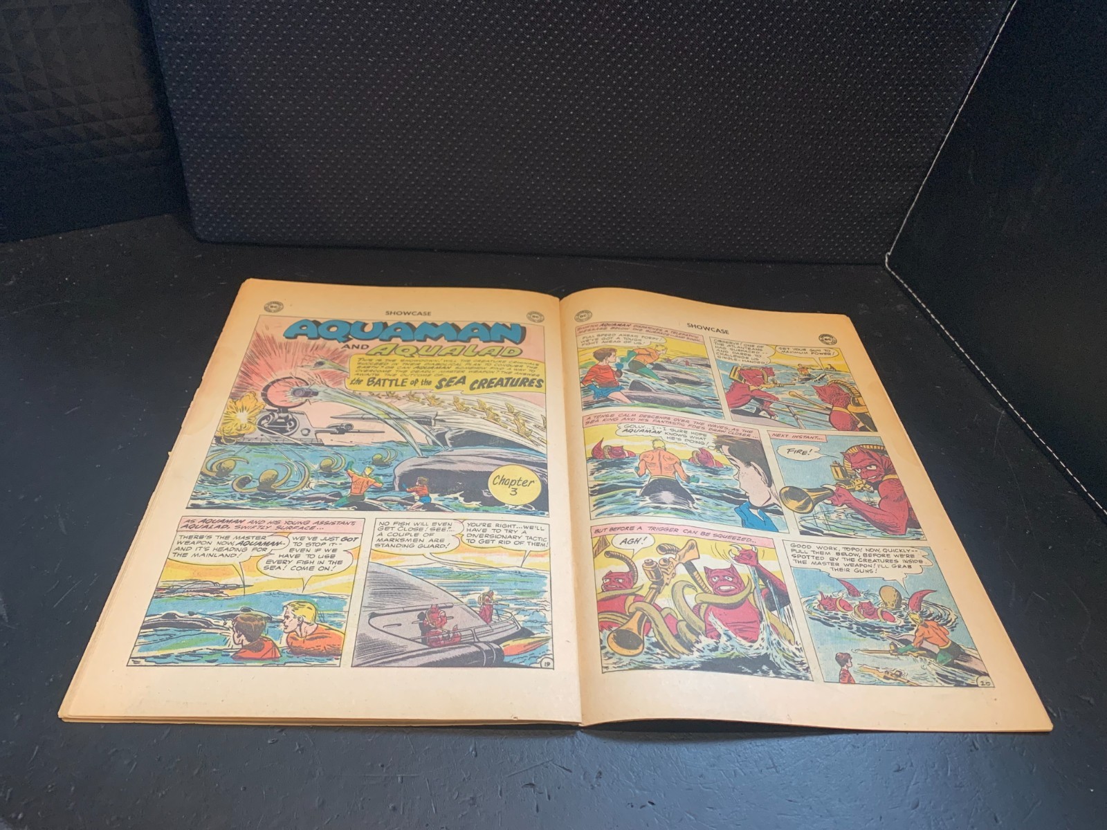 Showcase 30 1st Aquaman Origin G/VG 1961 Glossy