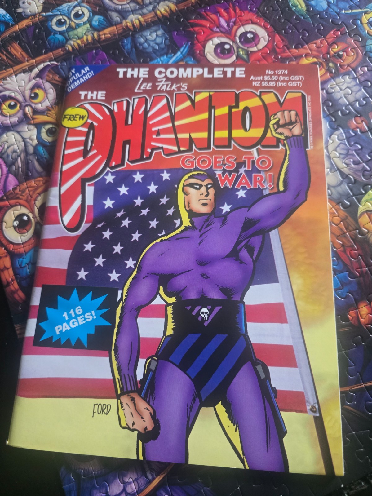 The Phantom # 1274 Goes to War ! 116 Pages Frew VG