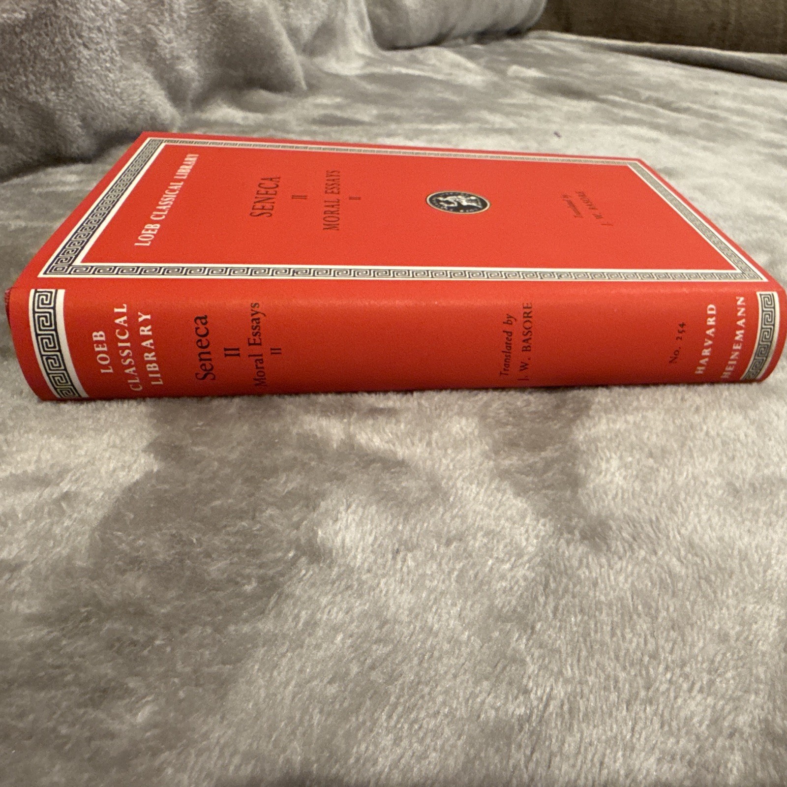 Loeb Classical Library Seneca Moral Essays II HC 1932 English/Latin