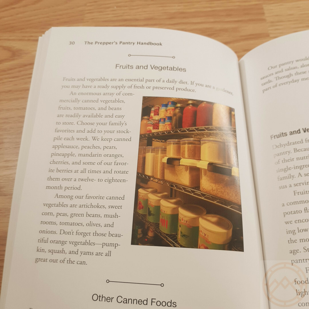 The Prepper’s Pantry Hand Book Plan & Cook Nutritional Emergency Meals 166 Pages