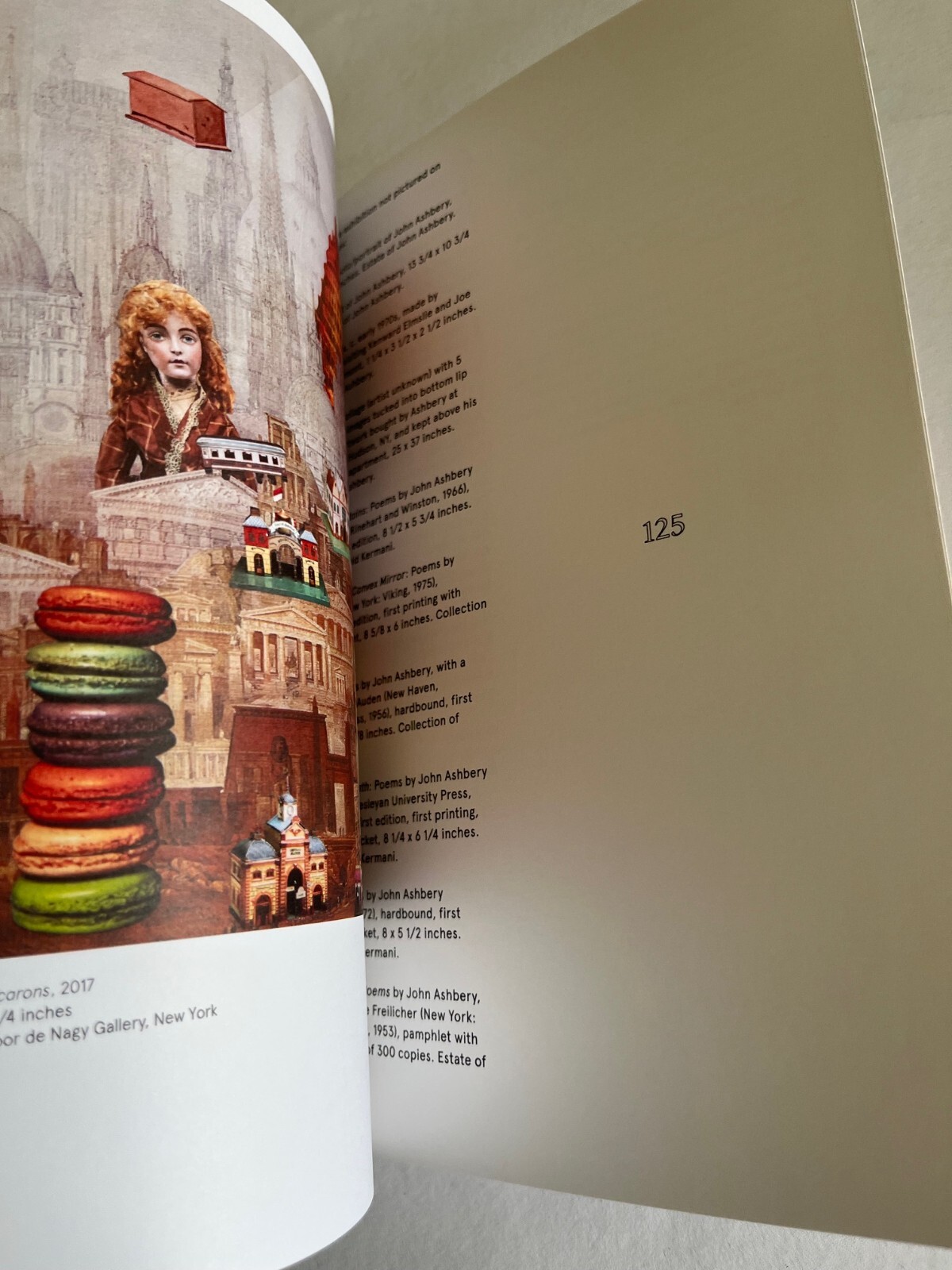 JOHN ASHBERY: Construction of Fiction by Antonio Sergio Bessa collage poetry art