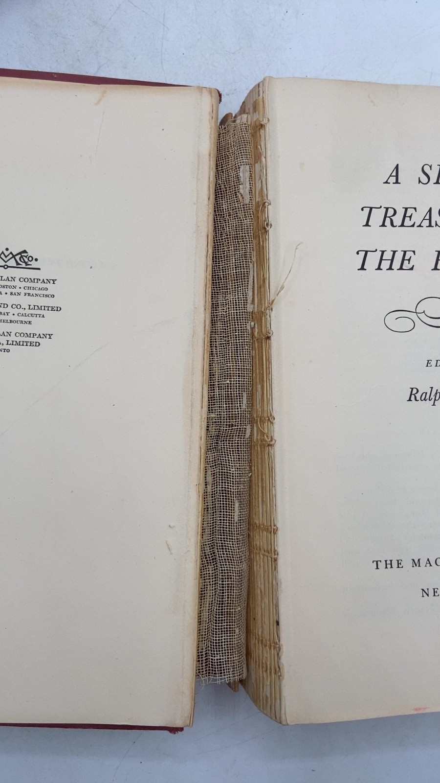 A Second Treasury of the Familiar Ralph L. Woods Hardcover First Printing 1950