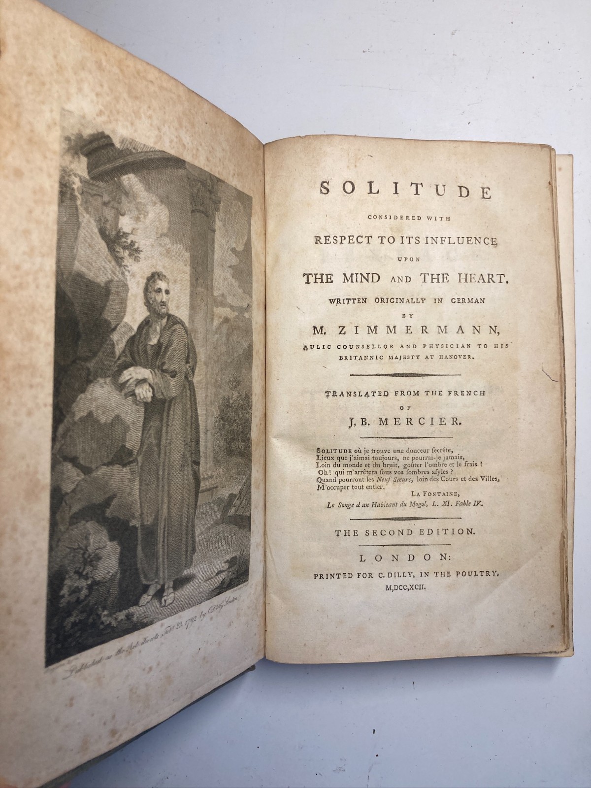 Edwards of Halifax 1792 Transparent Vellum Binding FORE-EDGE PAINTING Zimmermann