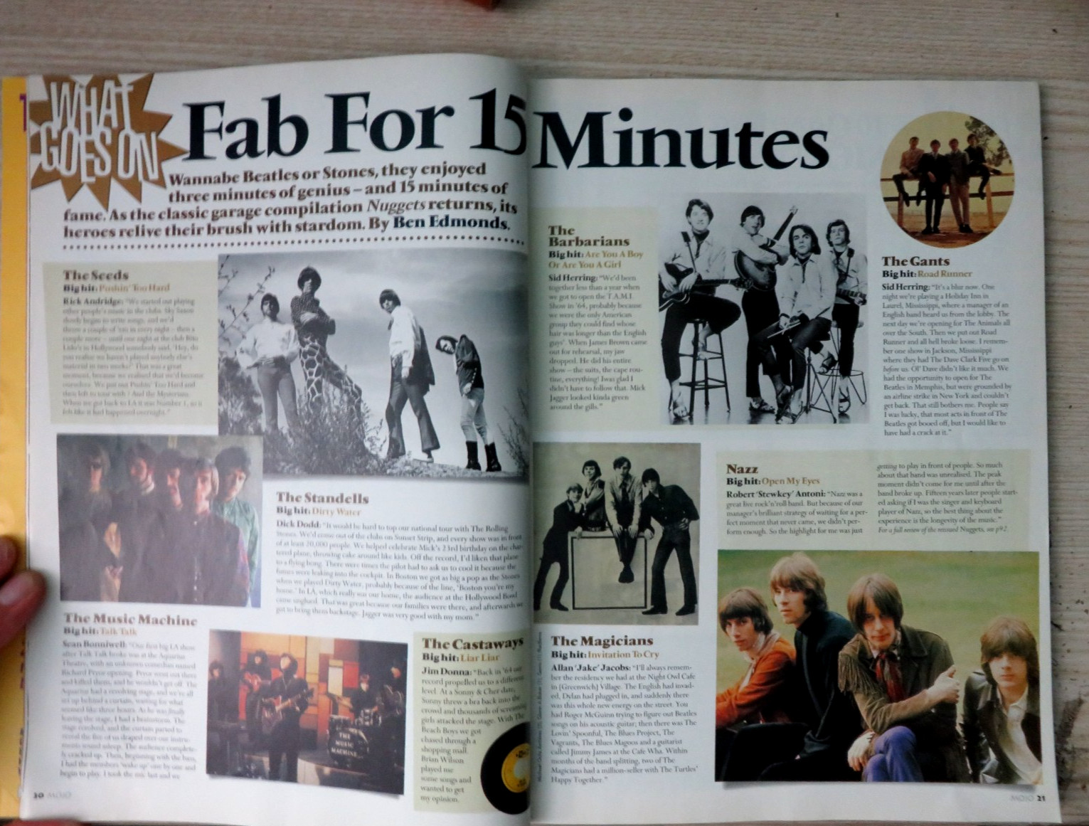 MOJO SEP 1998 ~KEITH MOON /BOB MOULD/GORKY’S ZYGOTIC MYNCI/PAGE & PLANT/ARCHIES