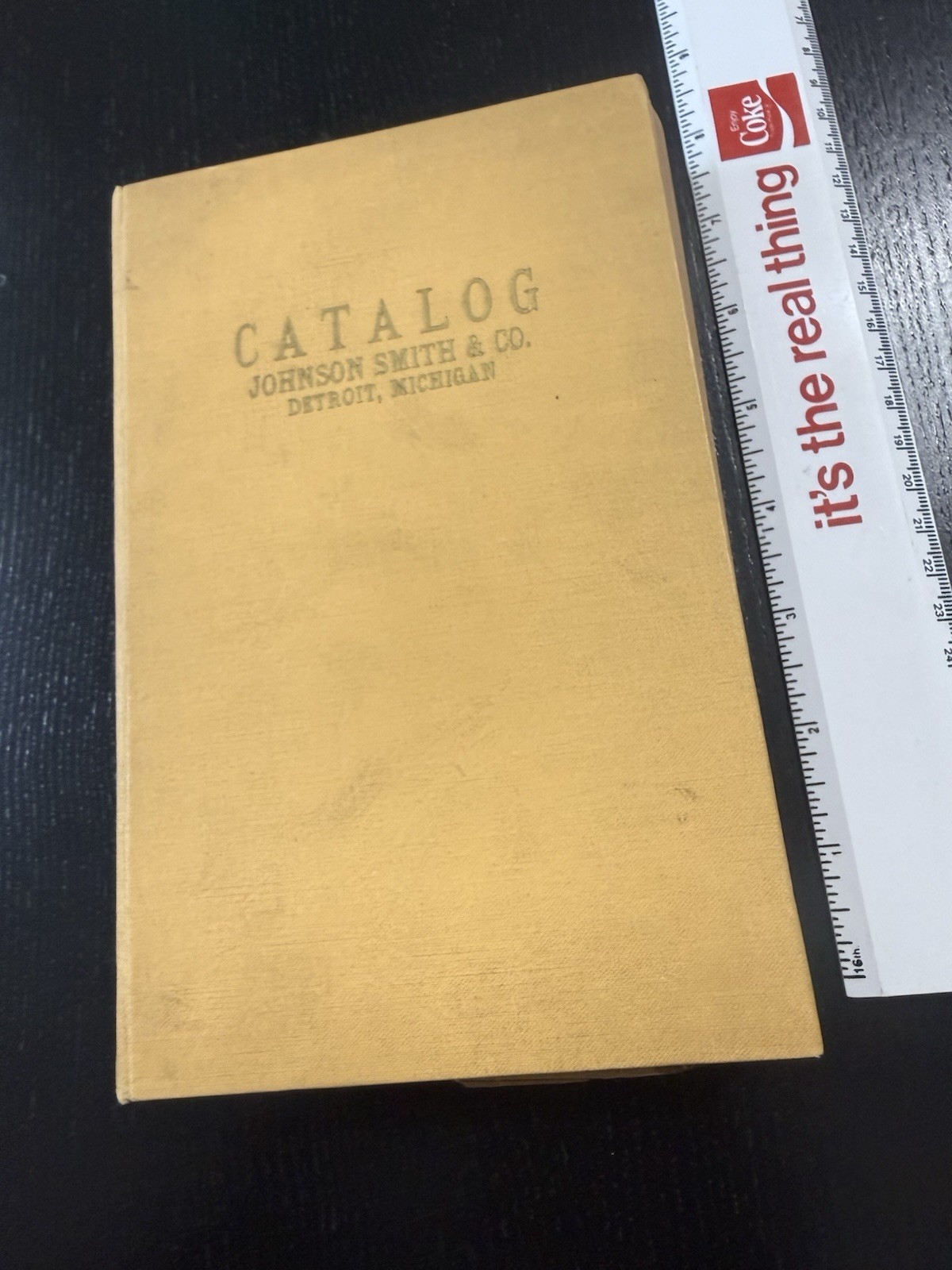 Johnson Smith Company & Co Catalog 1941-42 NOVELTIES MAGIC Vintage HARDCOVER BK!