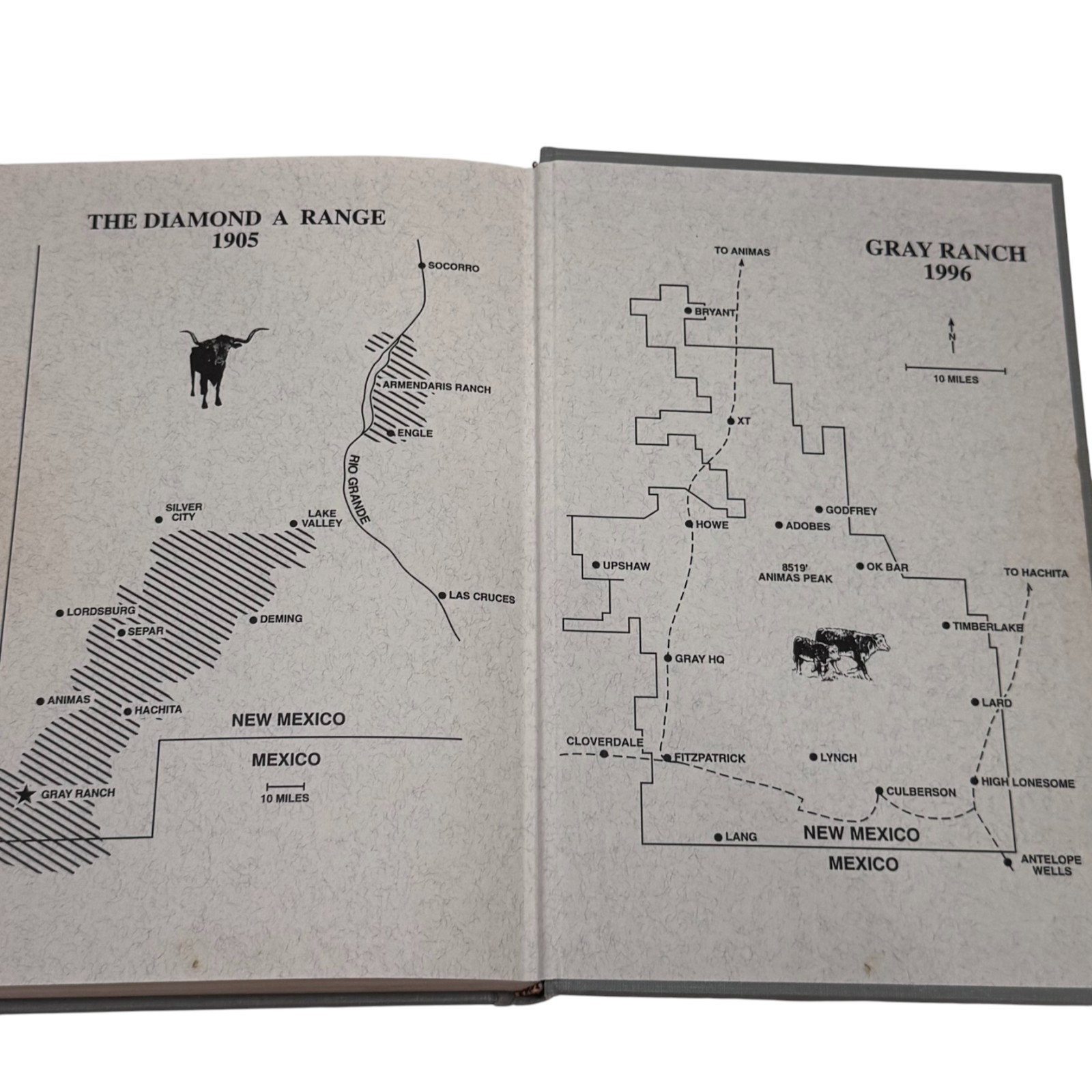 A hundred years of horse tracks: The story of the Gray Ranch by George Hilliard