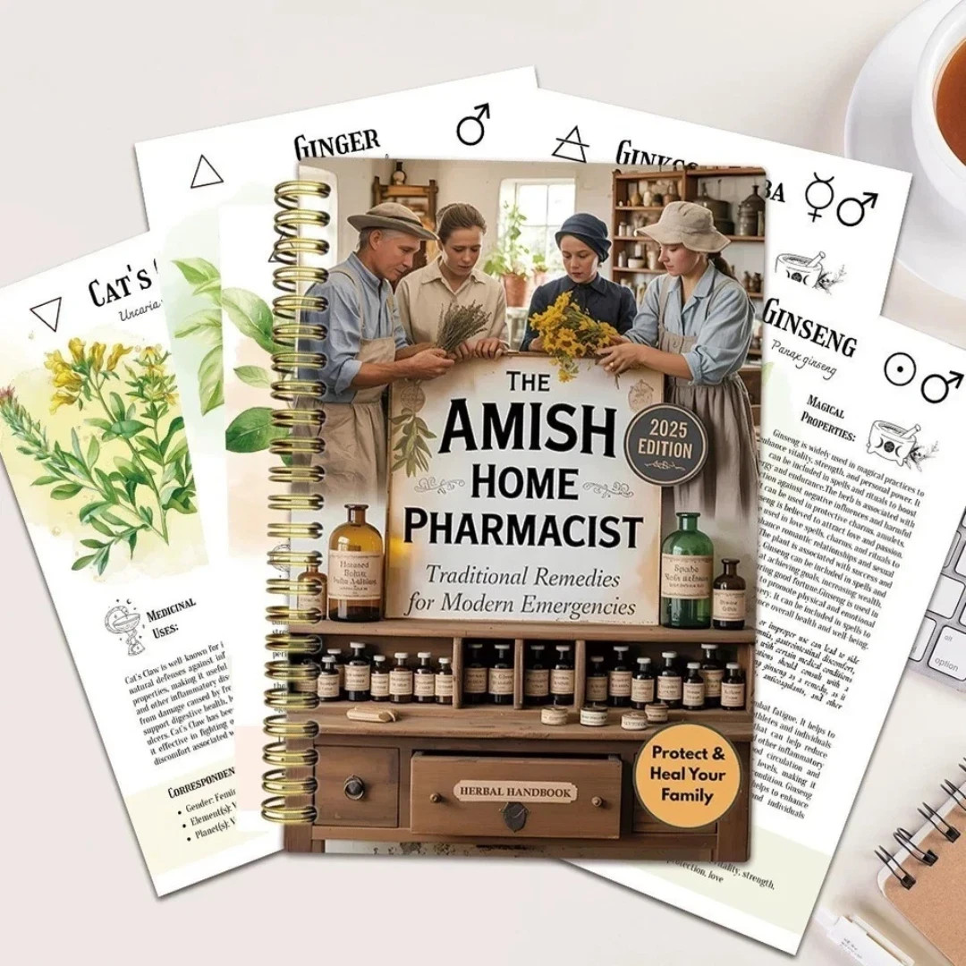 The Complete Amish Apothecary Book: Simple Ways to Use Herbal and Home Free Ship
