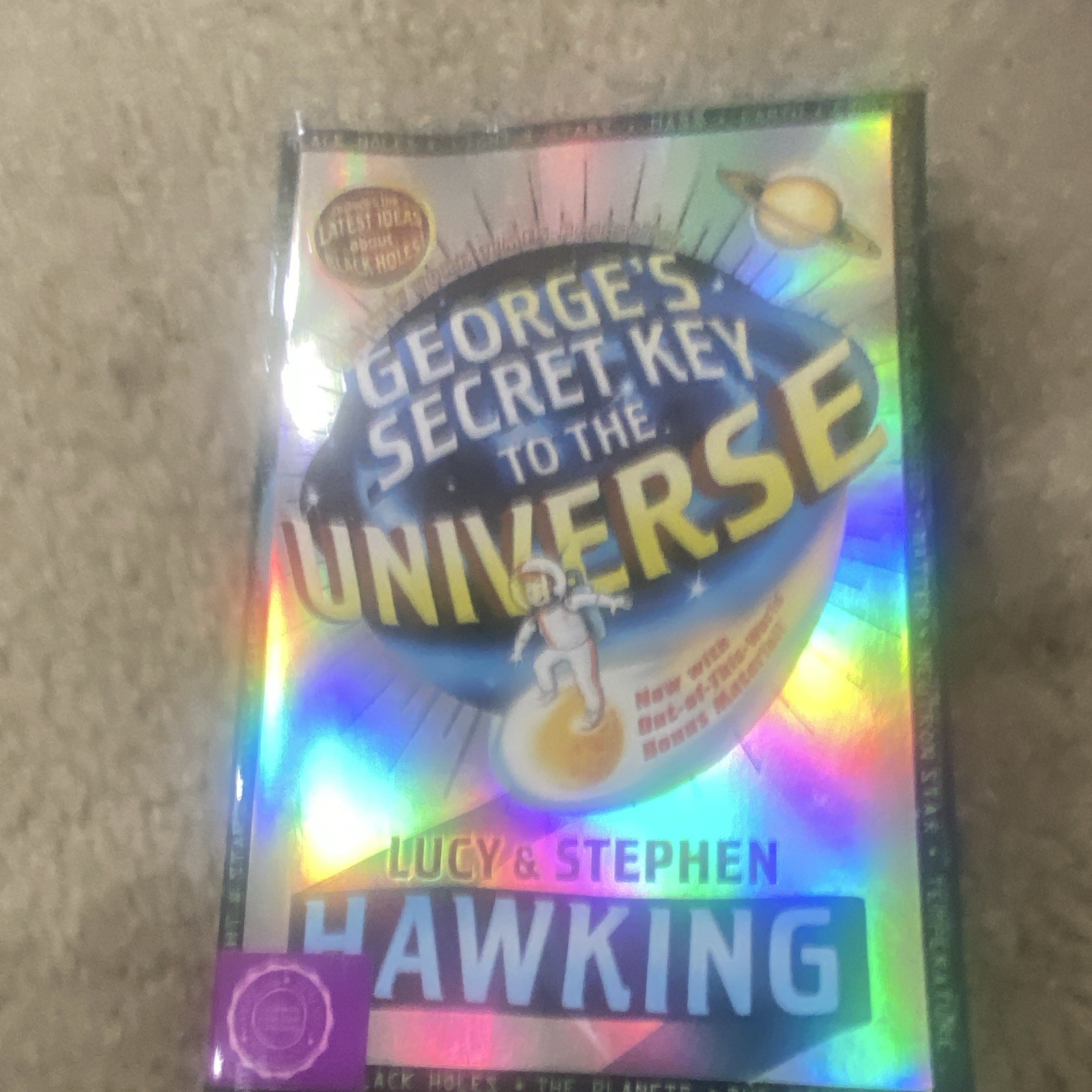 Lucy & Stephen Hawking George’s Secret Key to the Universe HC 1st Ed 2007 Illus