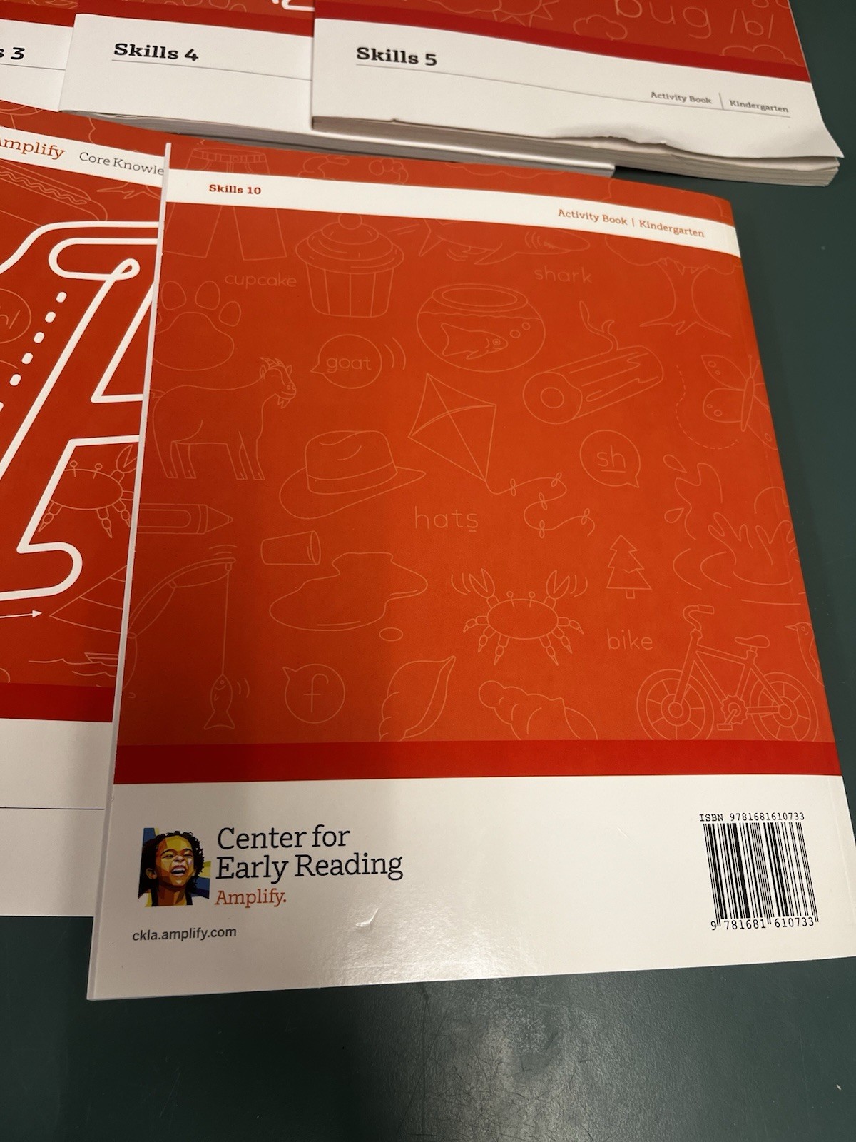 CKLA Amplify Skills Workbooks 1-10 Kindergarten Knowledge 1-12 Student Workbooks