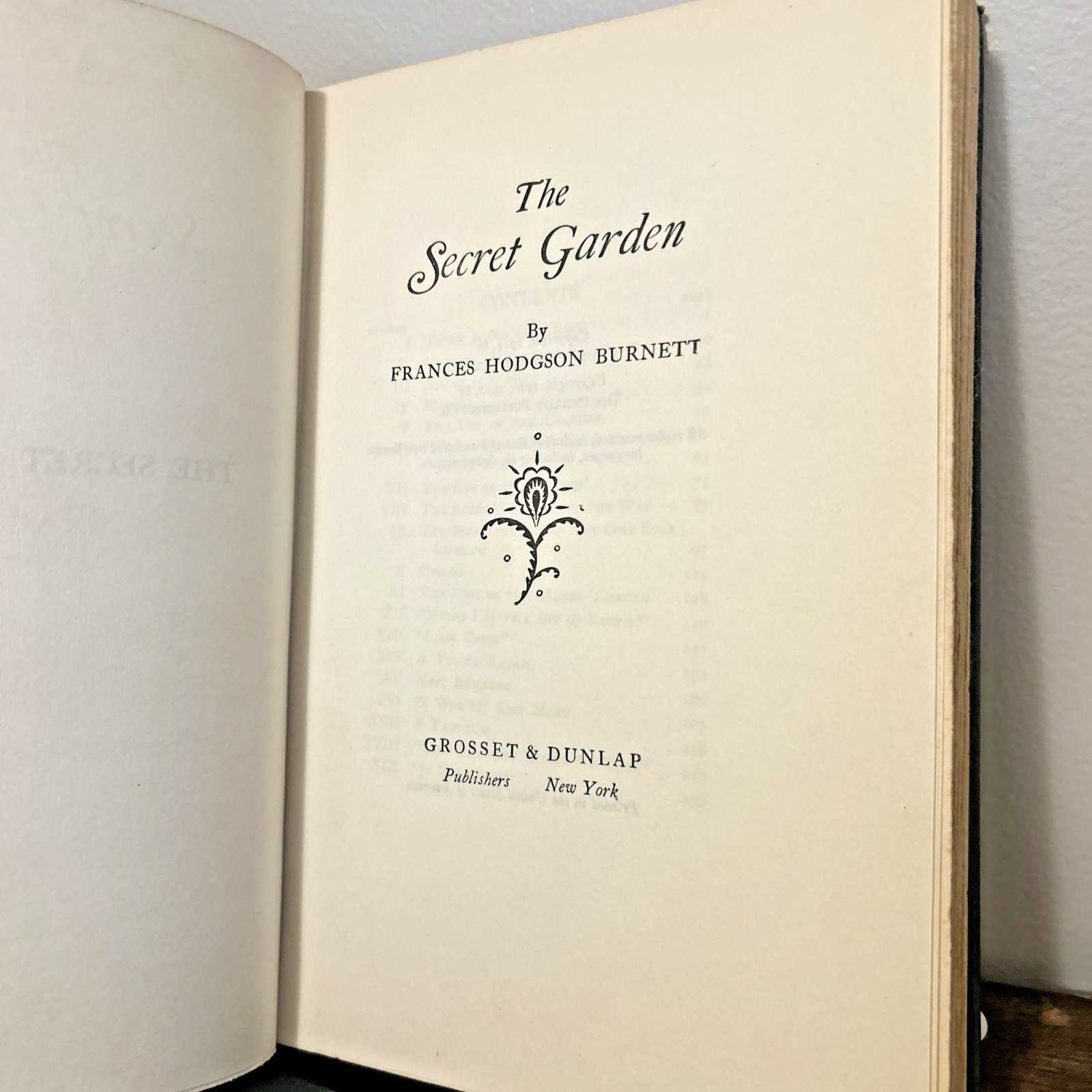 1911 Antique The Secret Garden Frances Hodgson Burnett 1st Edition Hardcover
