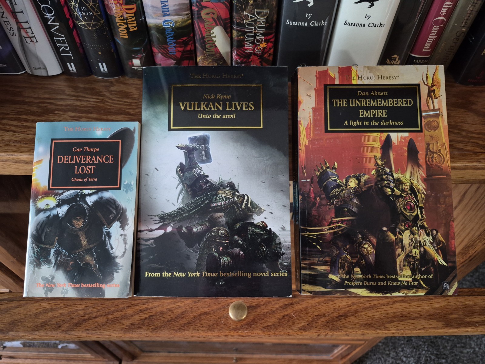 The Horus Heresy Lot of 3 Vulkan Lives–Unremembered Empire–Deliverance Lost