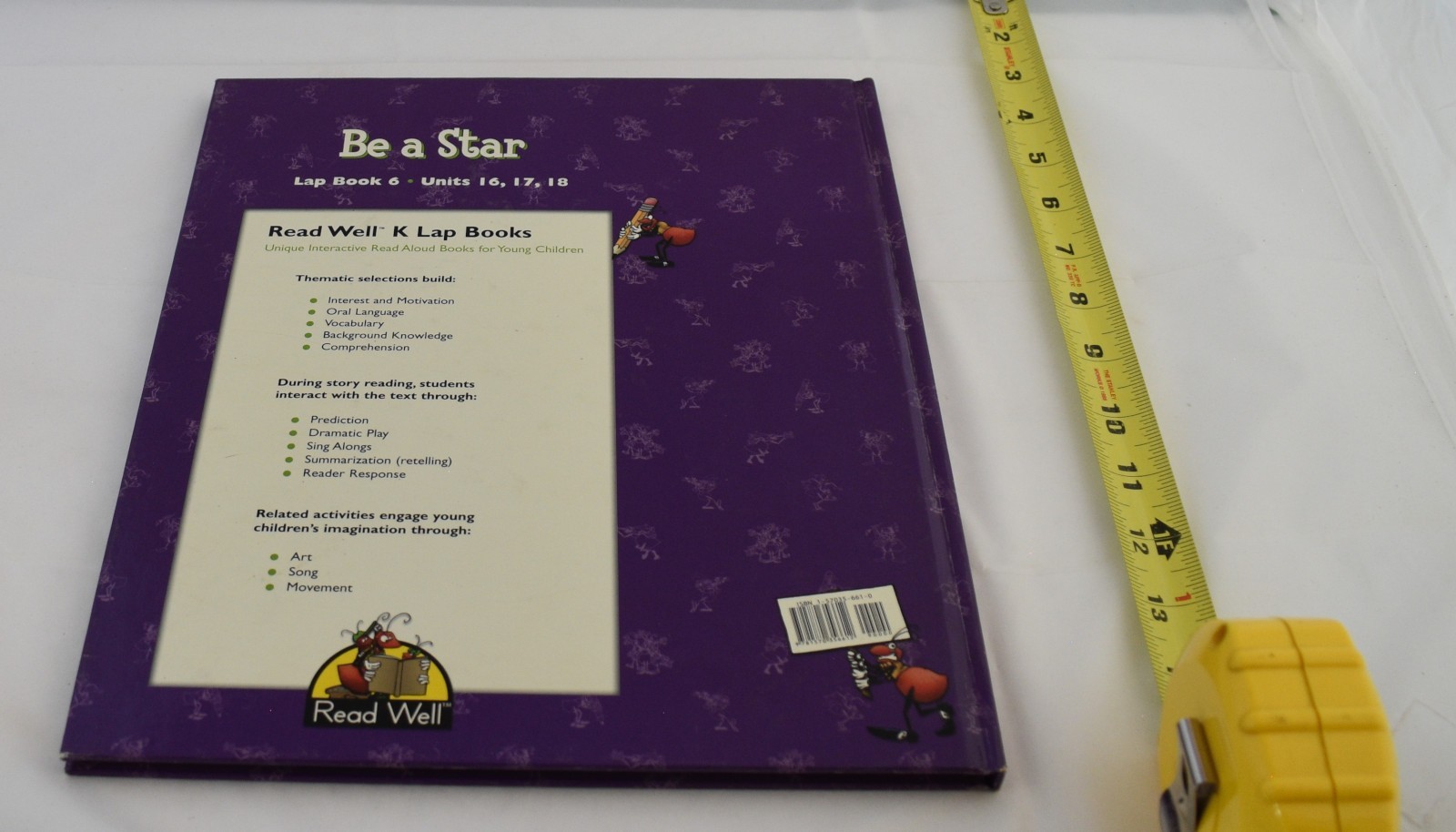 Read Well K Kindergarten Lap Books Lot 8 of 9 Teacher Classroom Sopris West READ