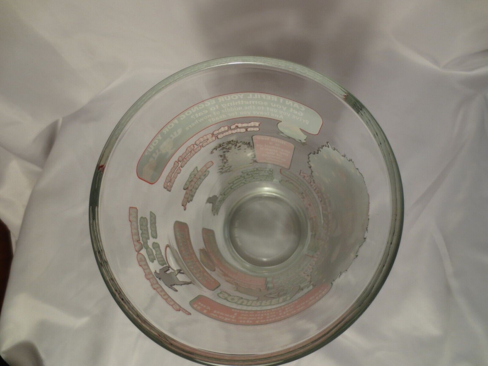 NATIONAL LAMPOON’S CHRISTMAS VACATION CLASSIC QUOTES OVERSIZED GLASS 50 OZ.