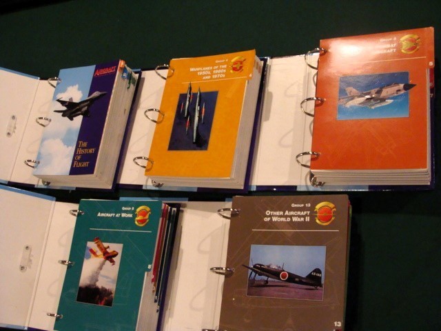 Aircraft Of The World-The Complete Guide Book-Groups 1-16 5 Vols Over 880 Pages