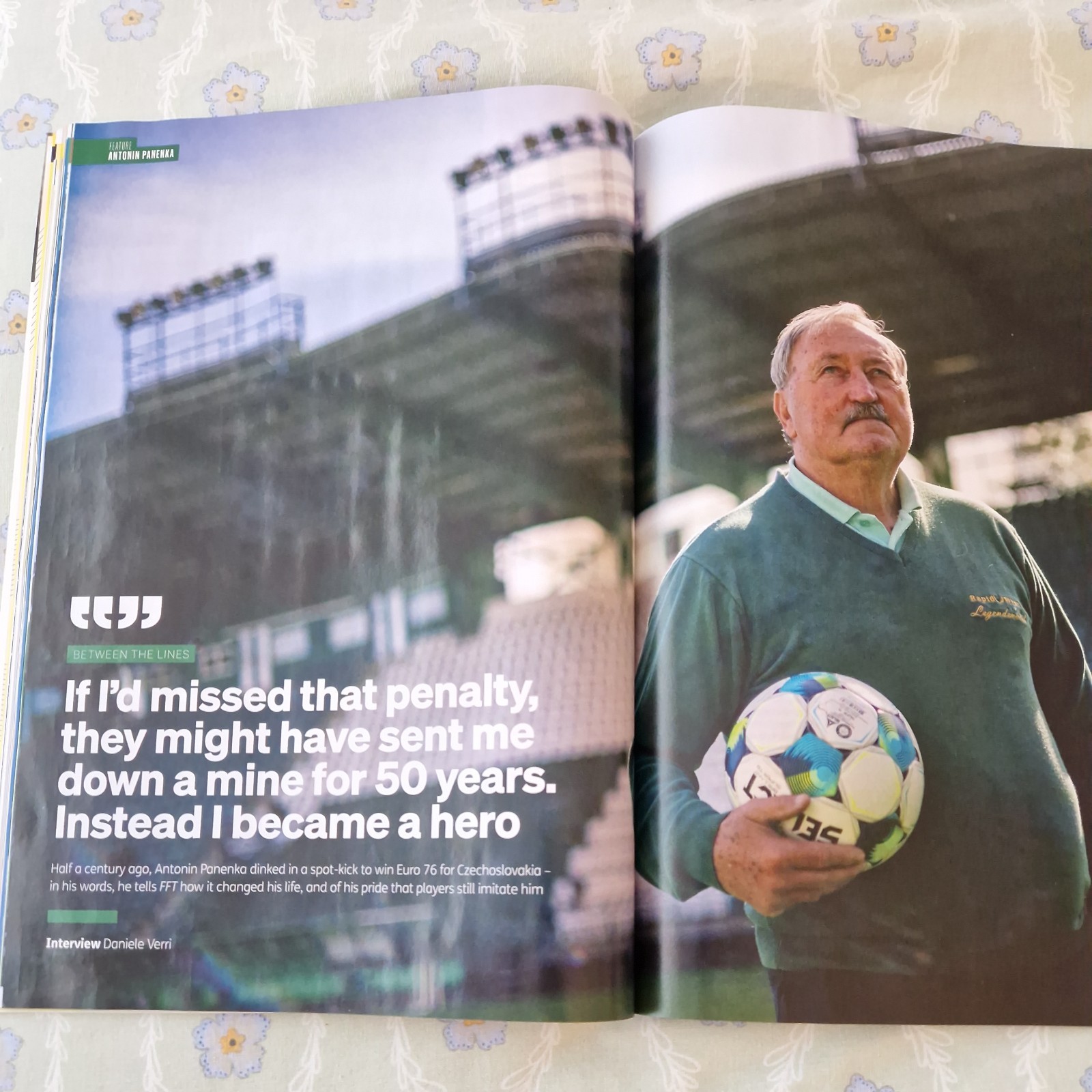 Four Four Two Magazine #393 Subscribers Edition July 2026. KSI cover.