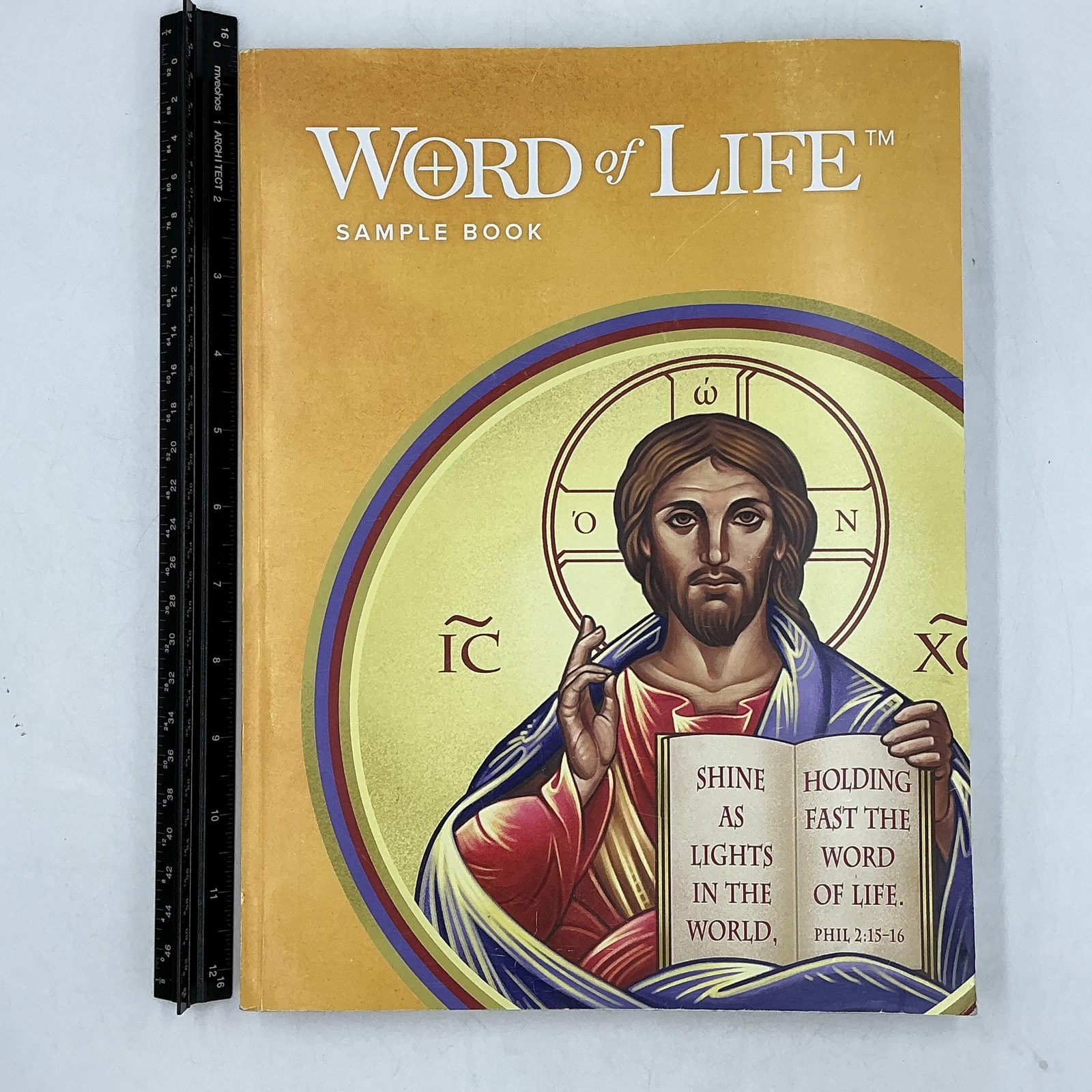 WORD Of LIFE Sample Book Augustine Institute Paperback Yellow Good Condition