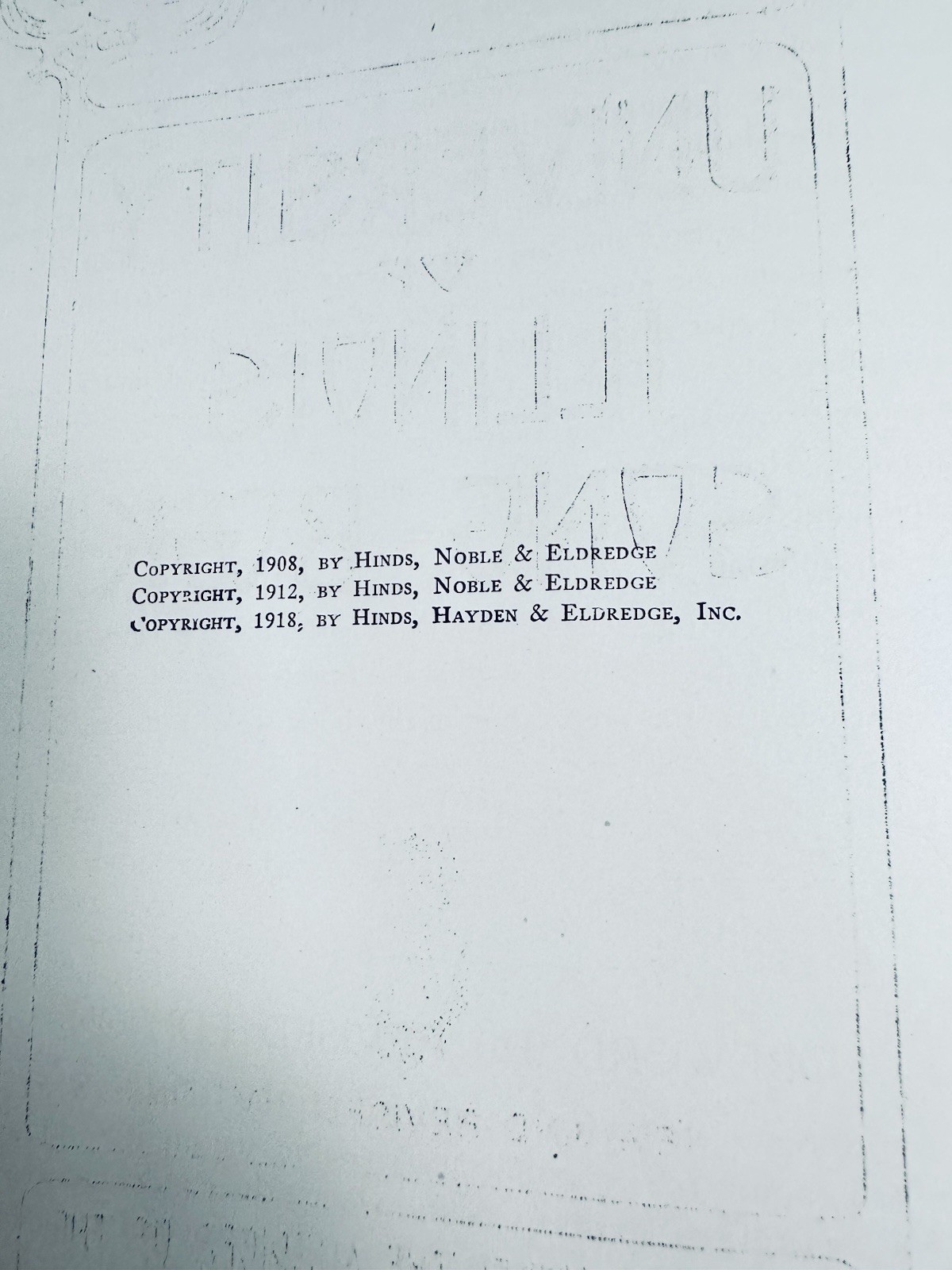 1918 University of Illinois Song Book Vintage College Song Hardcover Memorabilia
