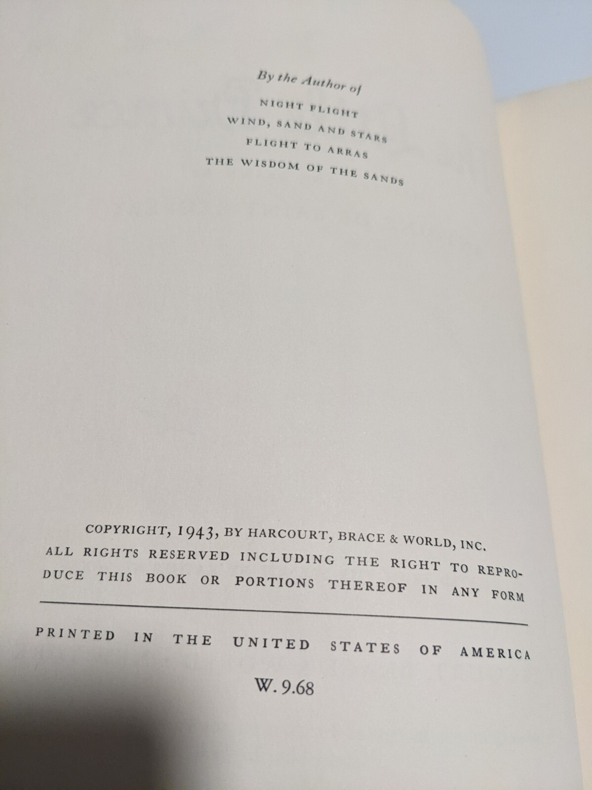 1960s The Little Prince by Antoine De Saint-Exupery hardcover hcdj vintage hbdj