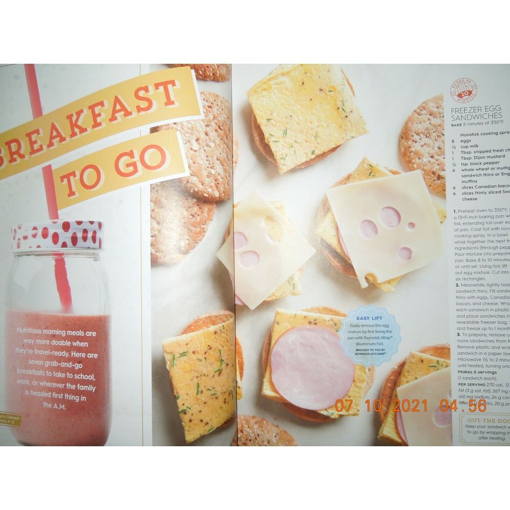 FAST & HEALTHY bh&g EAT BETTER fresh 30-minute meals WHOLESOME SNACKS