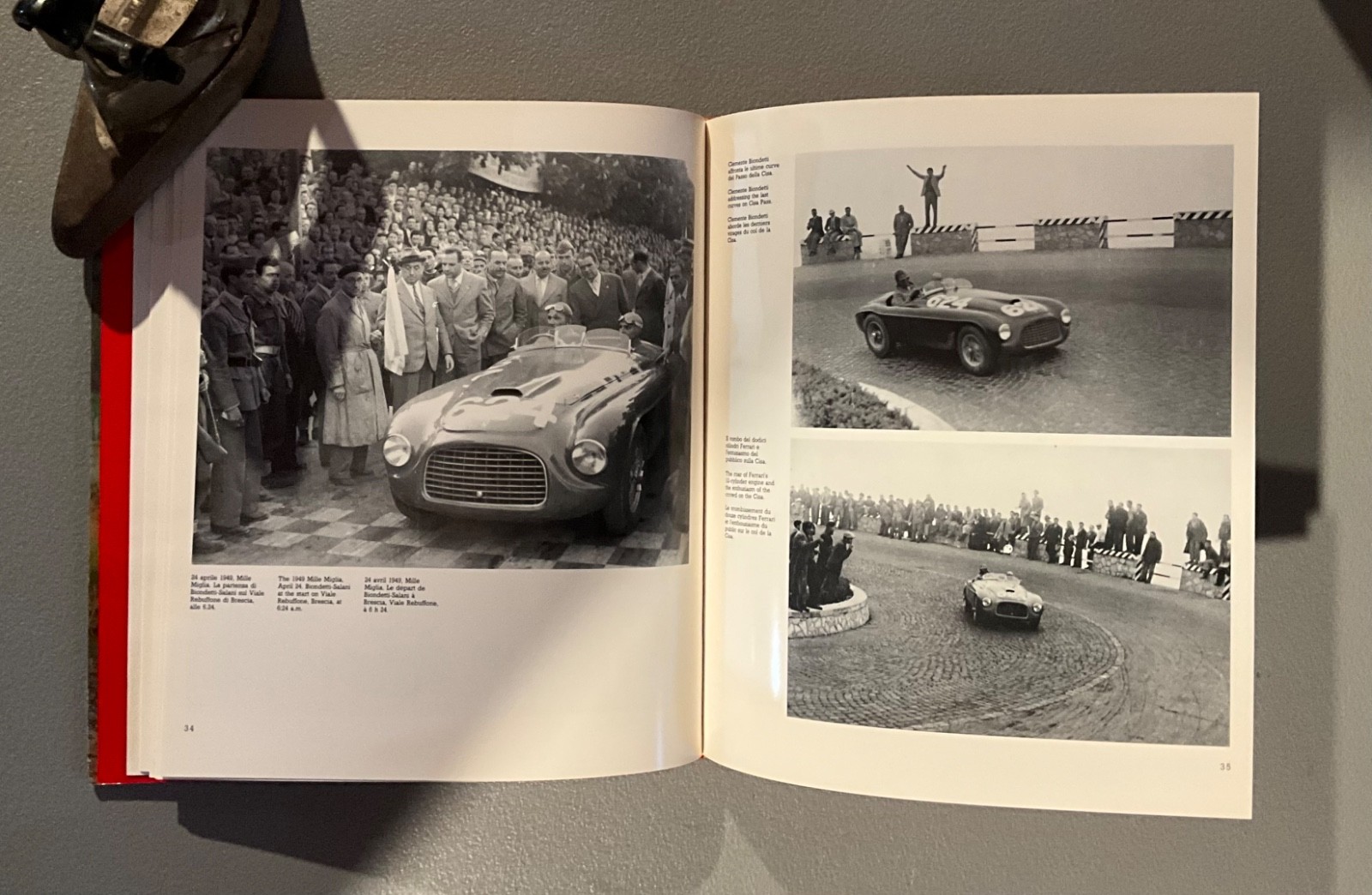 Ferrari 166 MM Barchetta by Bianchi Anderloni & Moretti | 1991 | Hardcover
