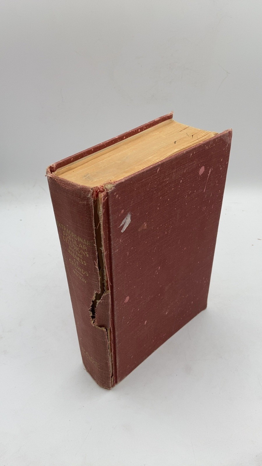 Memoirs of Extraordinary Popular Delusions Charles Mackay Hardcover Twelfth p…