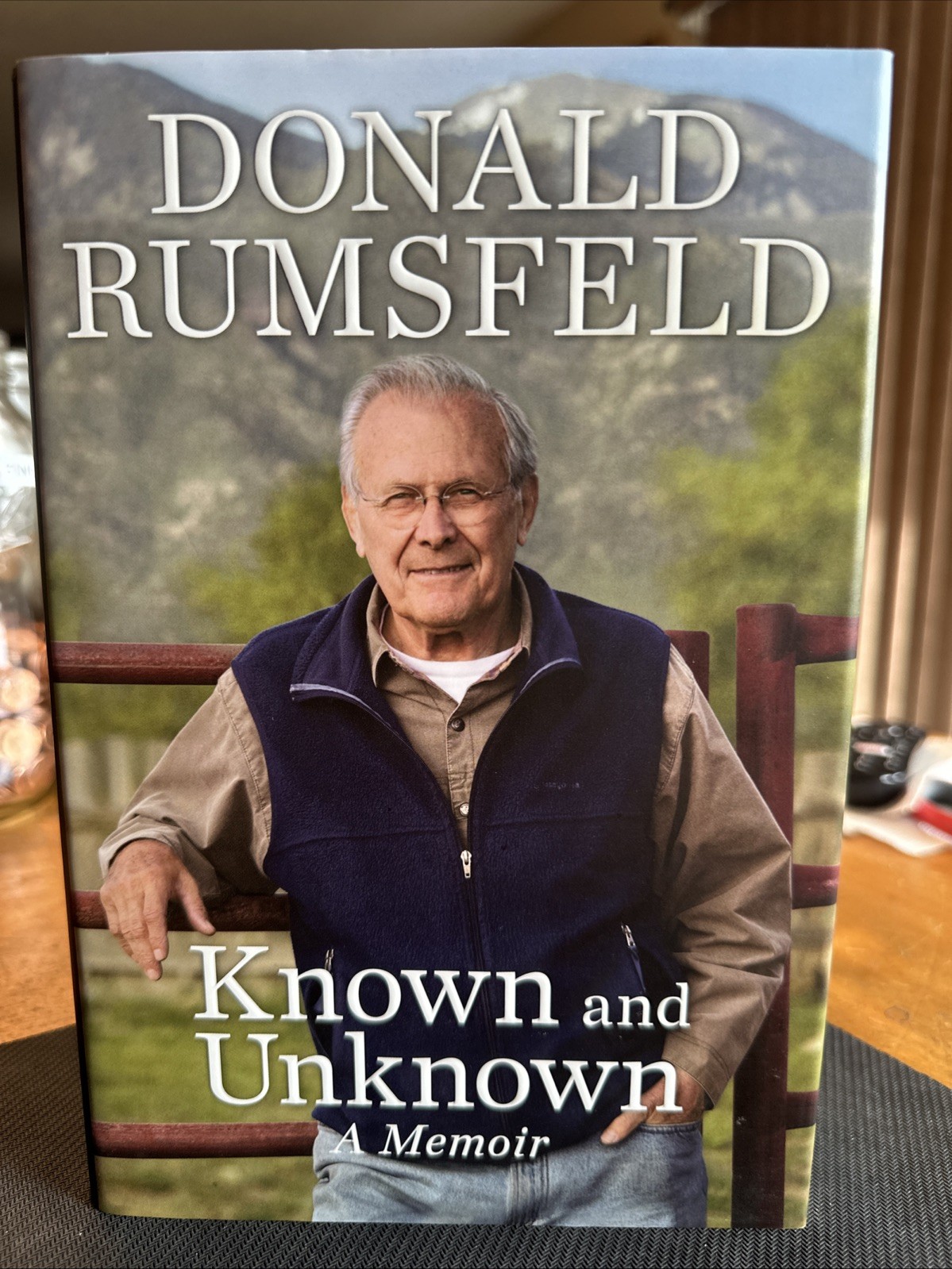 Donald Rumsfeld Known And Unknown HC 1st Edition Gulf War 9/11 U.S. History