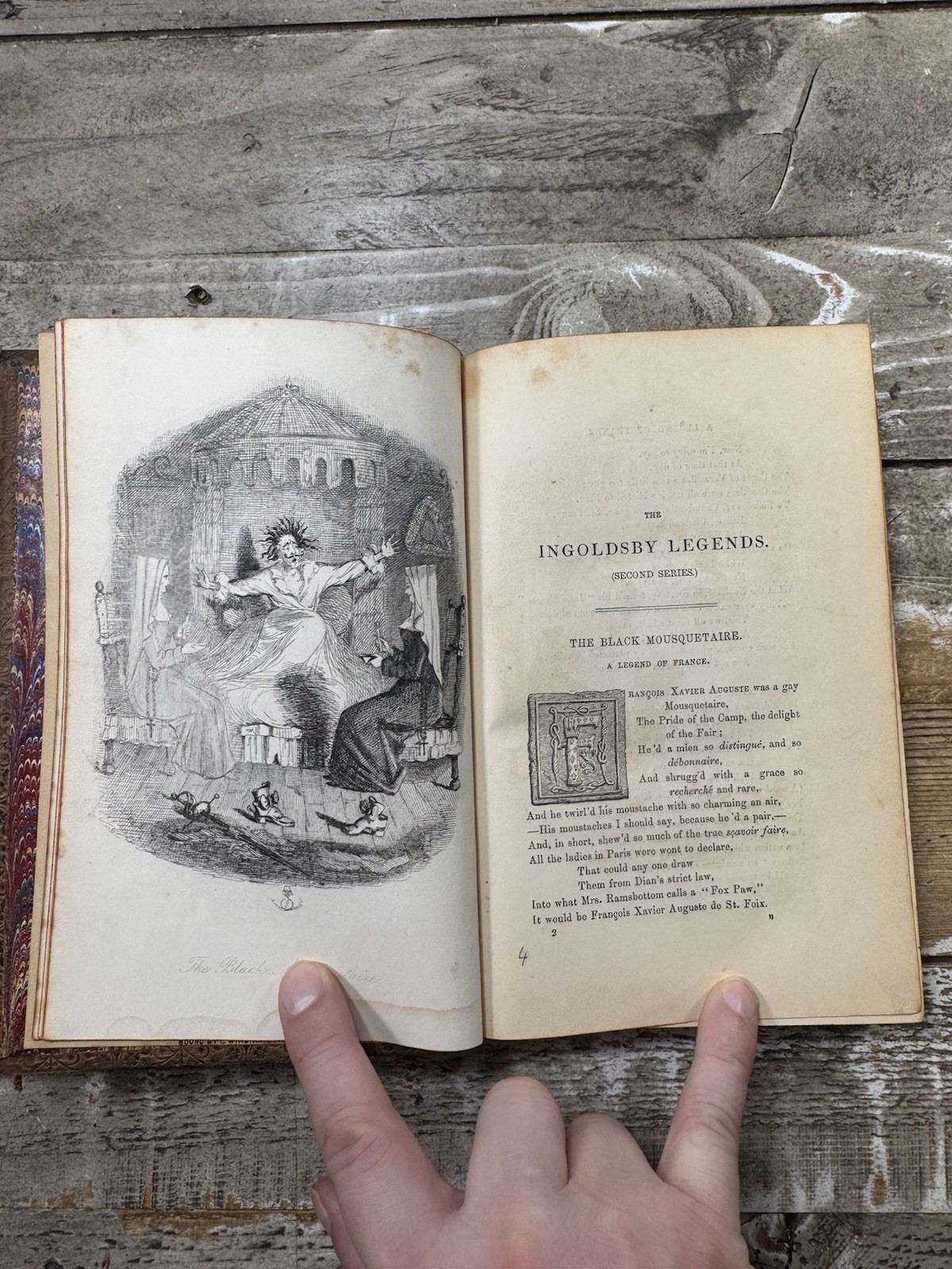1855 Antique Folklore, Short Stories “The Ingoldsby Legends” Fine Binding