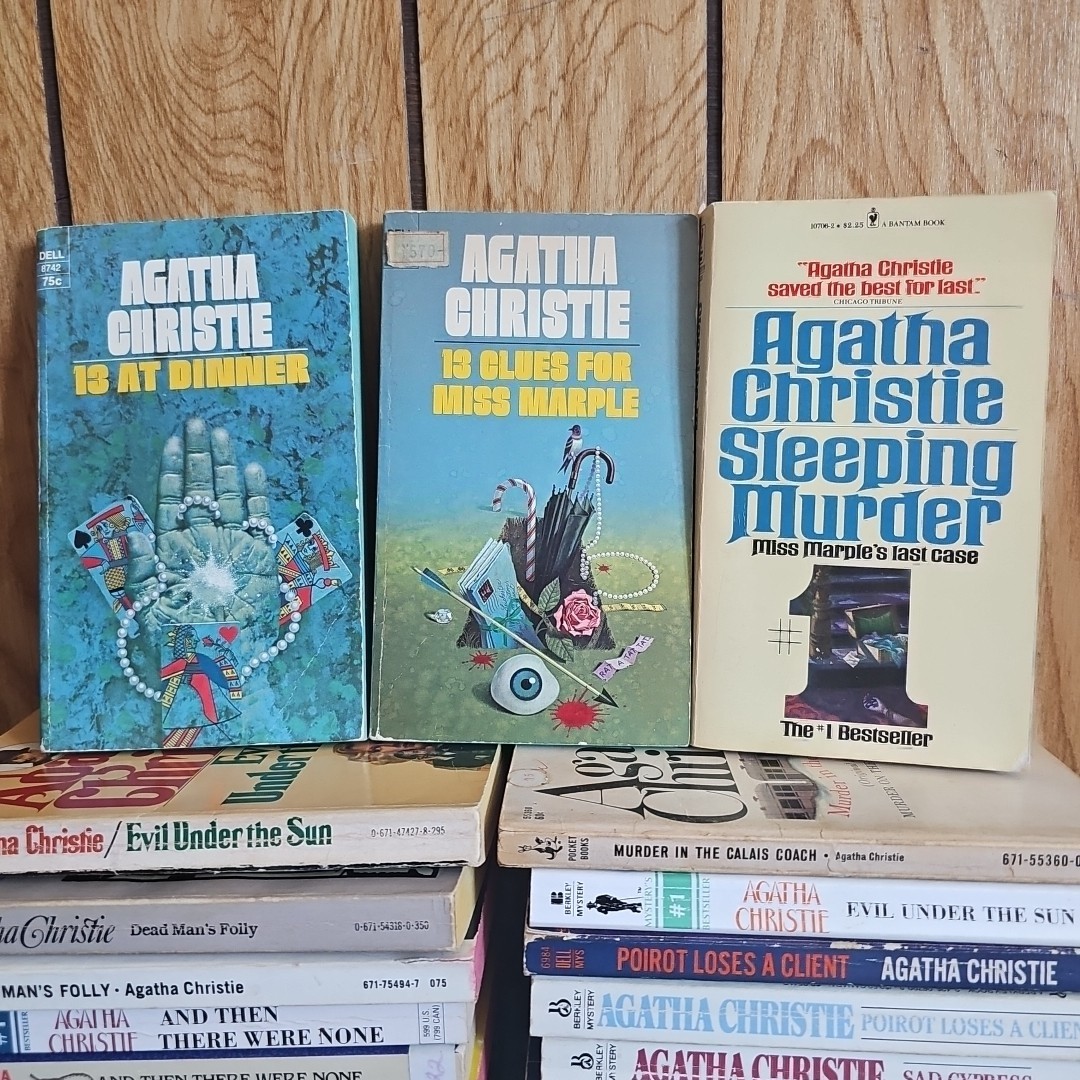 Agatha Christie Build Your Own Lot!! Poirot & Marple Vintage Paperbacks
