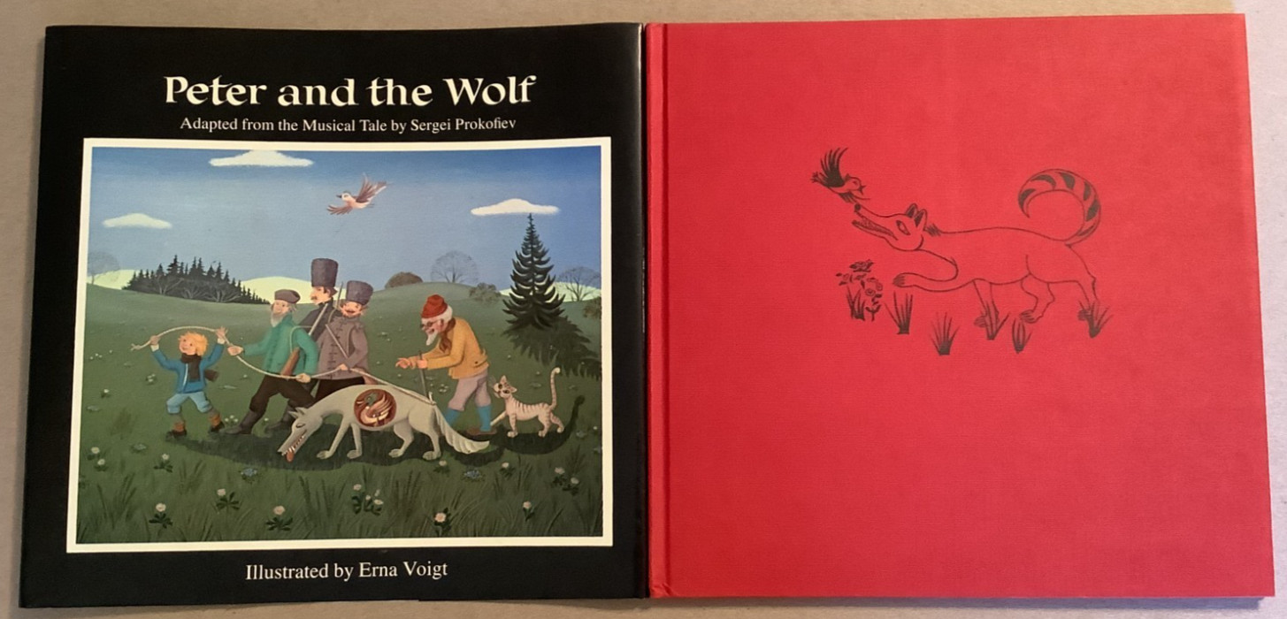 VG 1980 HC DJ First Edition Peter & Wolf Sergei Prokofiev Erna Voigt