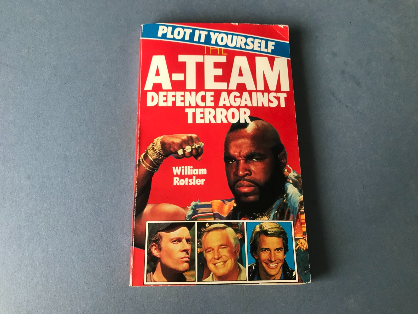 The A-Team – Defence Against Terror – Plot it Yourself – Paperback 1985