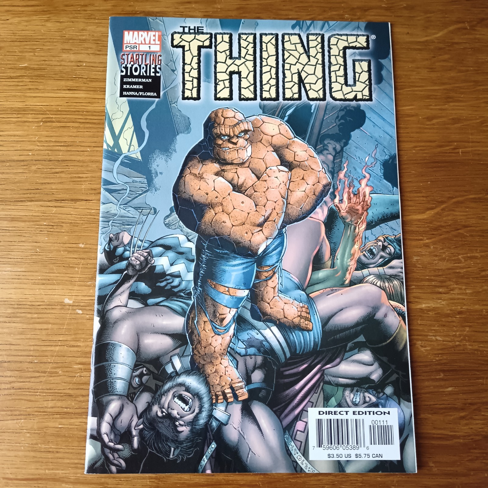 Fantastic Four #1 2004 – The Thing #1 2003 & Fantastic Four The Legend Marvel