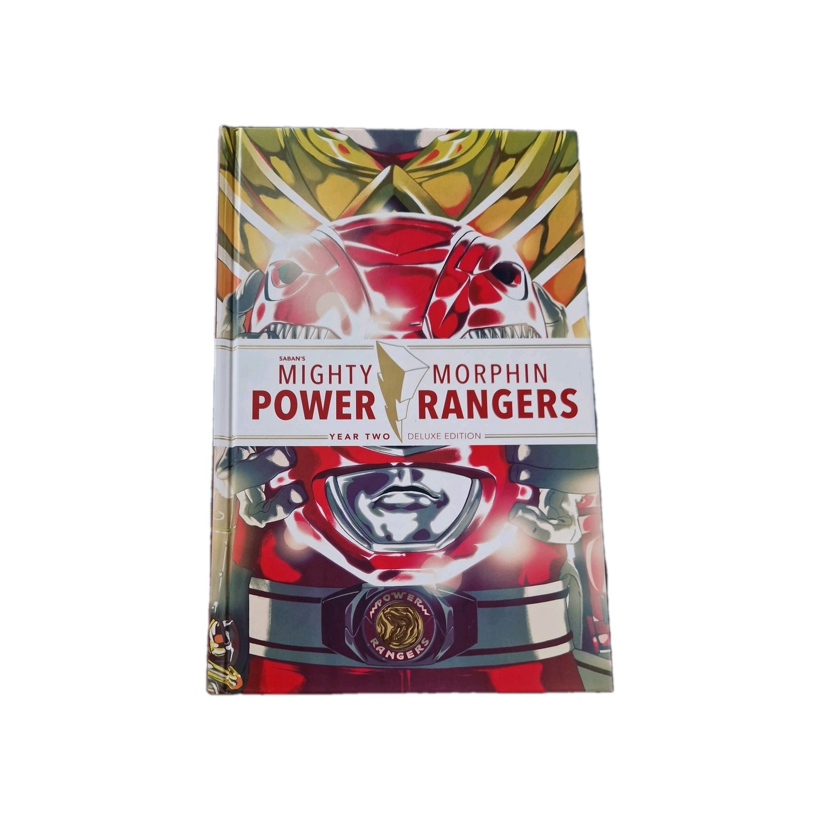 MIGHTY MORPHIN POWER RANGERS YEAR TWO DELUXE HARDCOVER (496 Pages) New Hardback