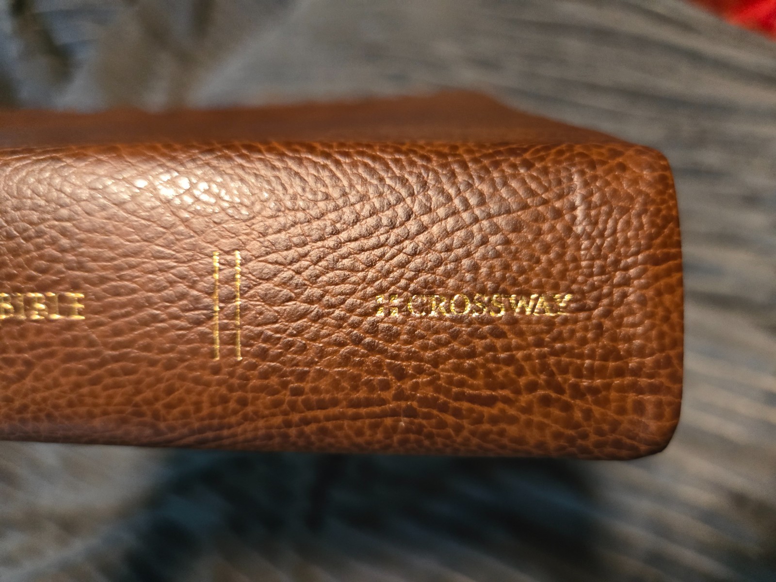 ESV Single Column Journaling Holy Bible, (Bonded Leather, Mocha)