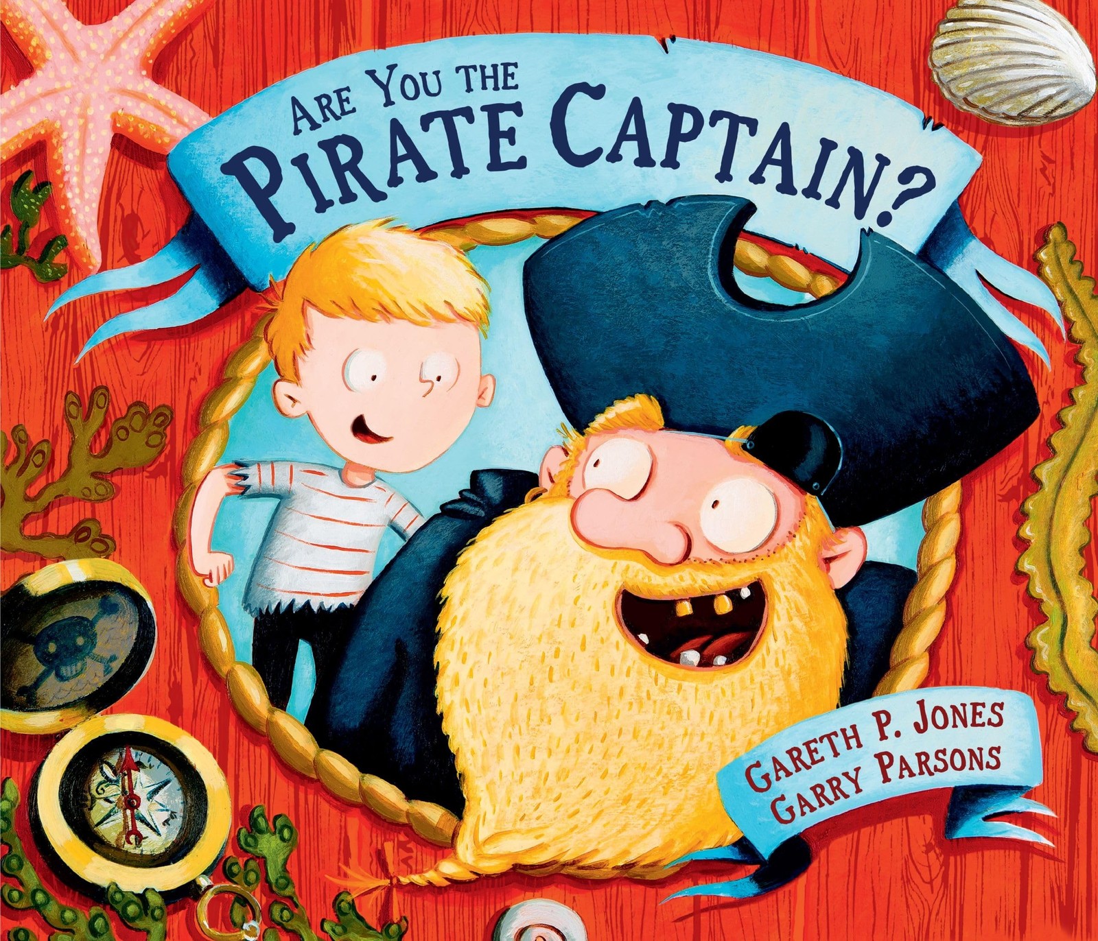 Are You the Pirate Captain? – hardcover Parsons, Garry|Jones, Gareth P.