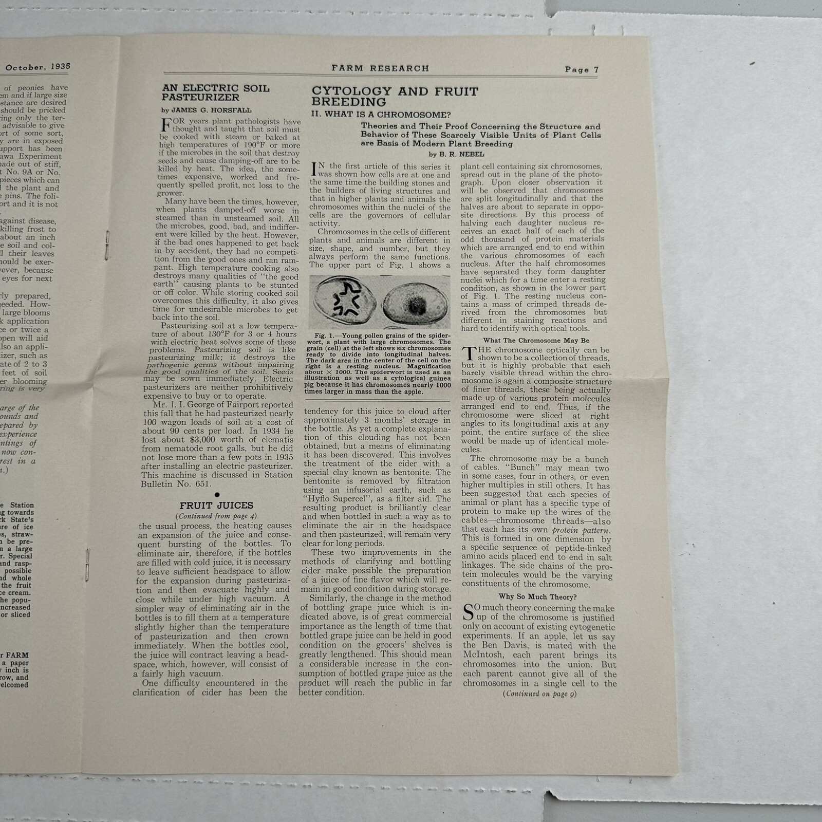 1935 Farm Research Quarterly Bulletin New York State Agricultural Experiment