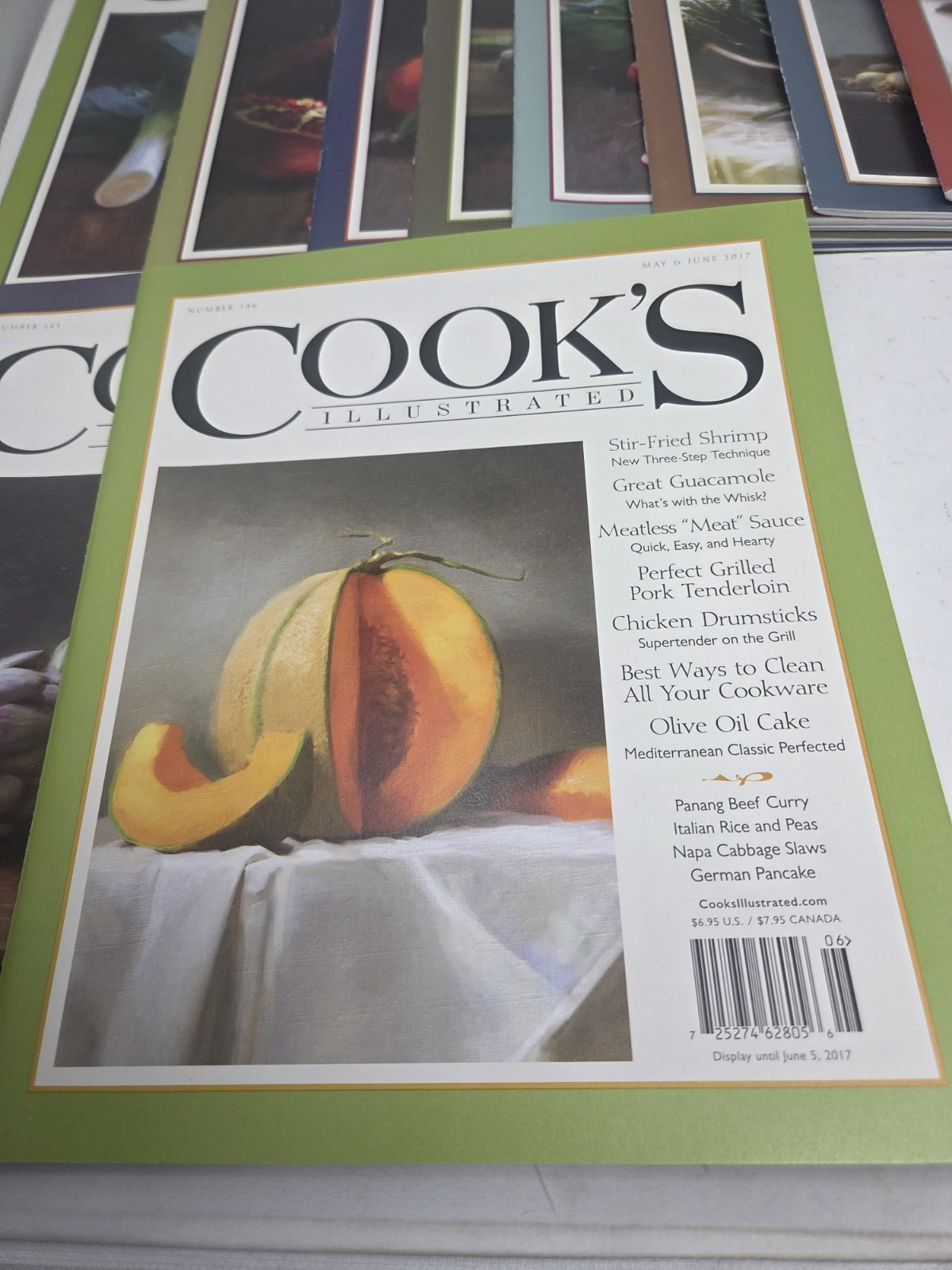 Cook’s Illustrated Magazine Lot of 20 Cooking Recipes -Lot G