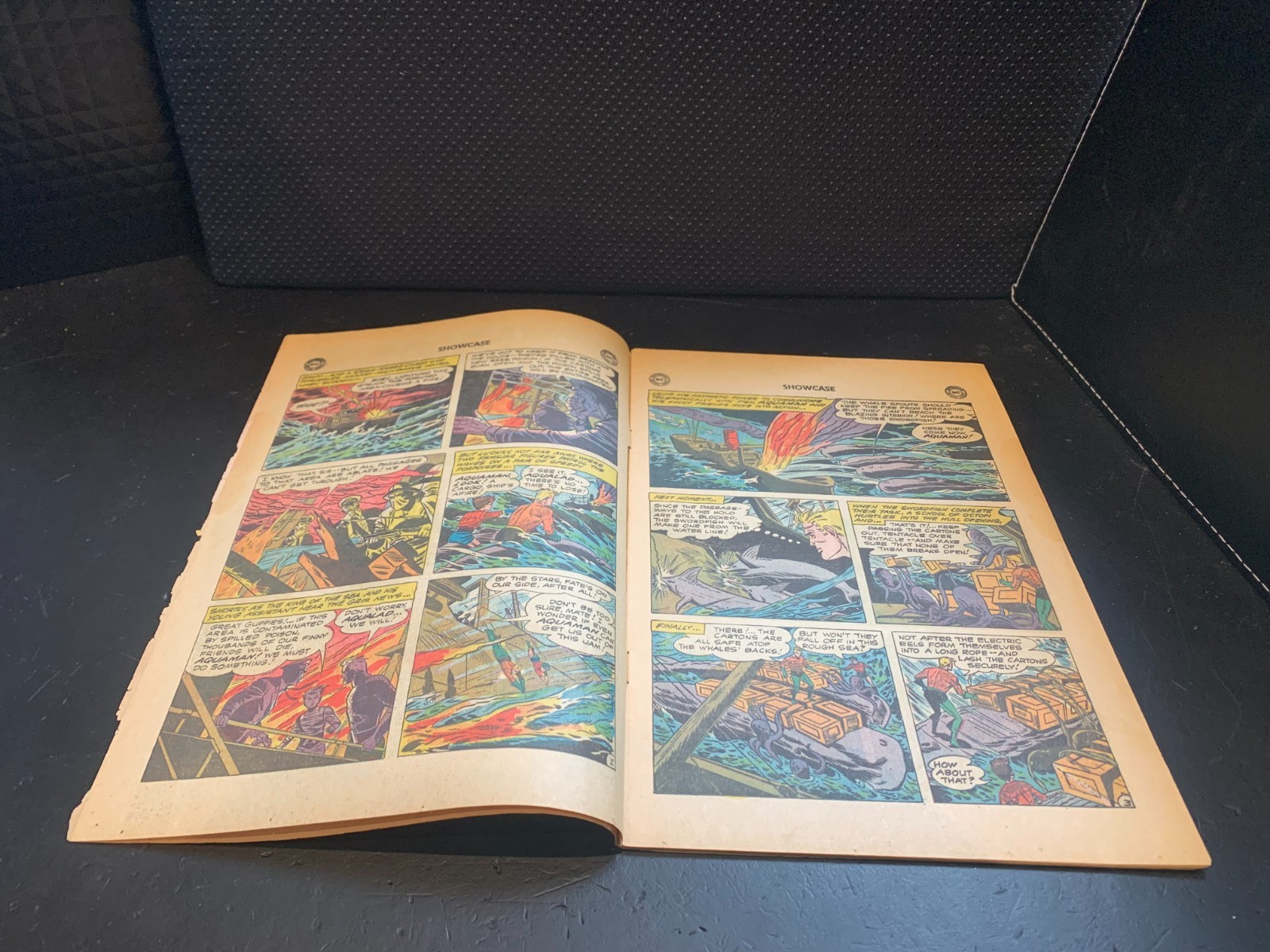 Showcase 30 1st Aquaman Origin G/VG 1961 Glossy