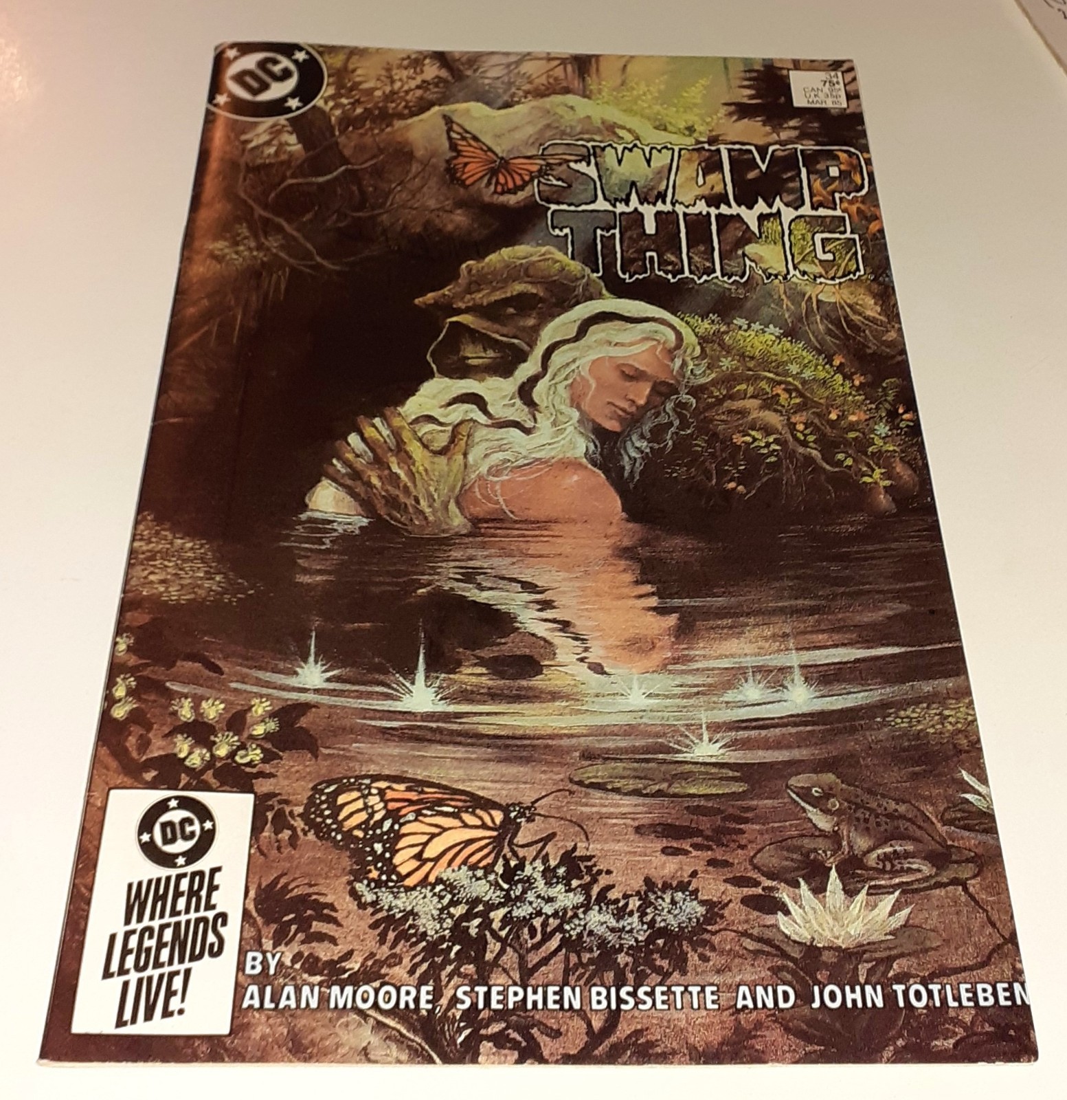 43x Huge SWAMP THING no.20-64 lot DC 1984 ALAN MOORE inc 37 1st JOHN CONSTANTINE