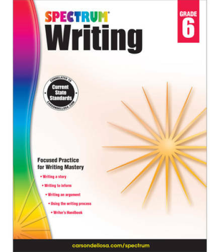 Spectrum Writing, Grade 6 – Paperback By Spectrum – GOOD