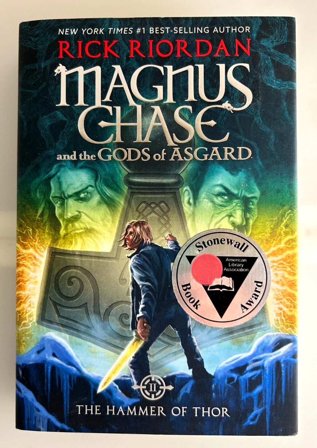 Magnus Chase and the Gods of Asgard, Book 2 The Hammer of Thor (Like New) 472pgs