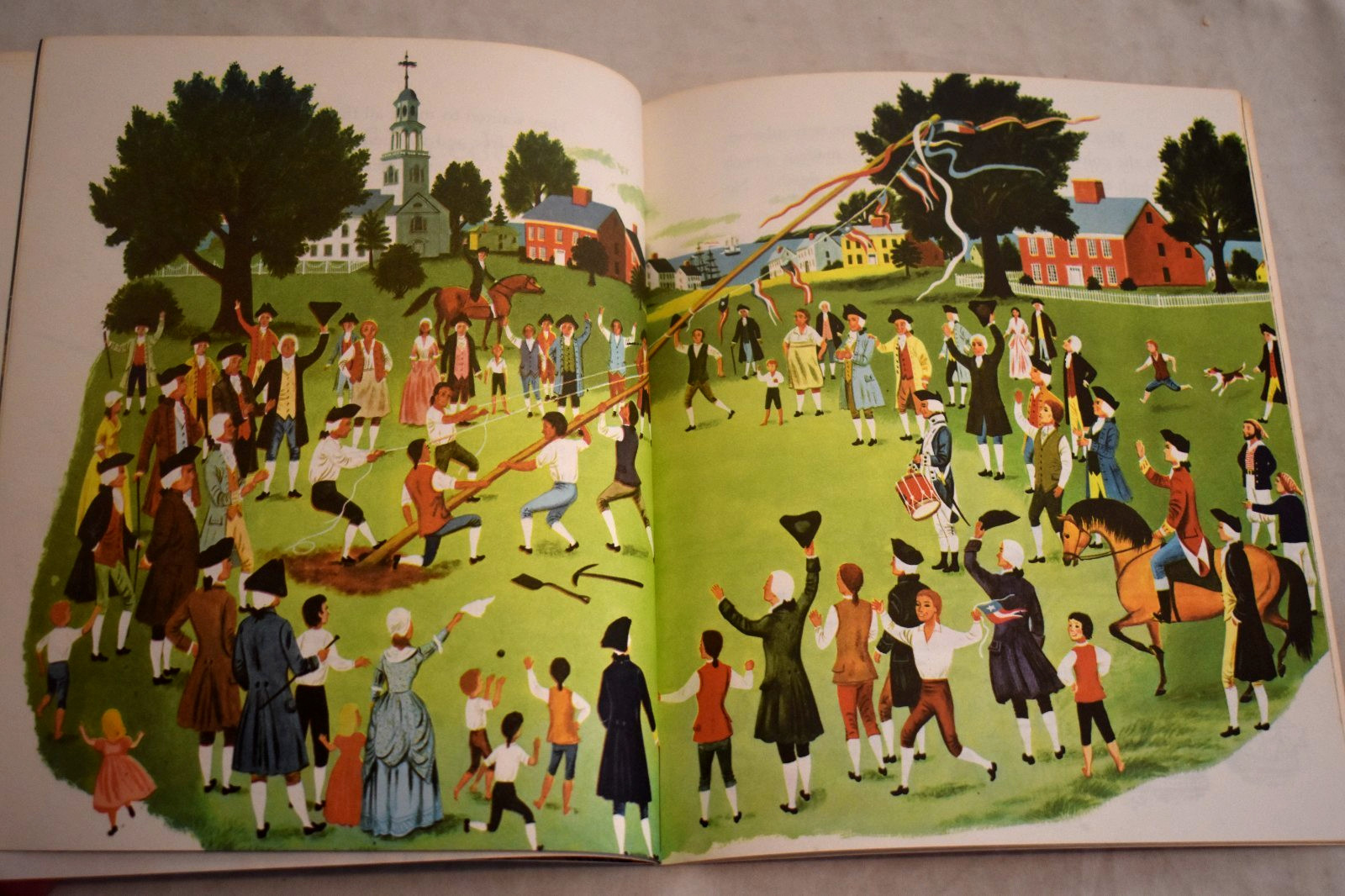 The Fourth of July Story by Alice Dalgliesh Trade Paperback Scribner’s Sons 1956