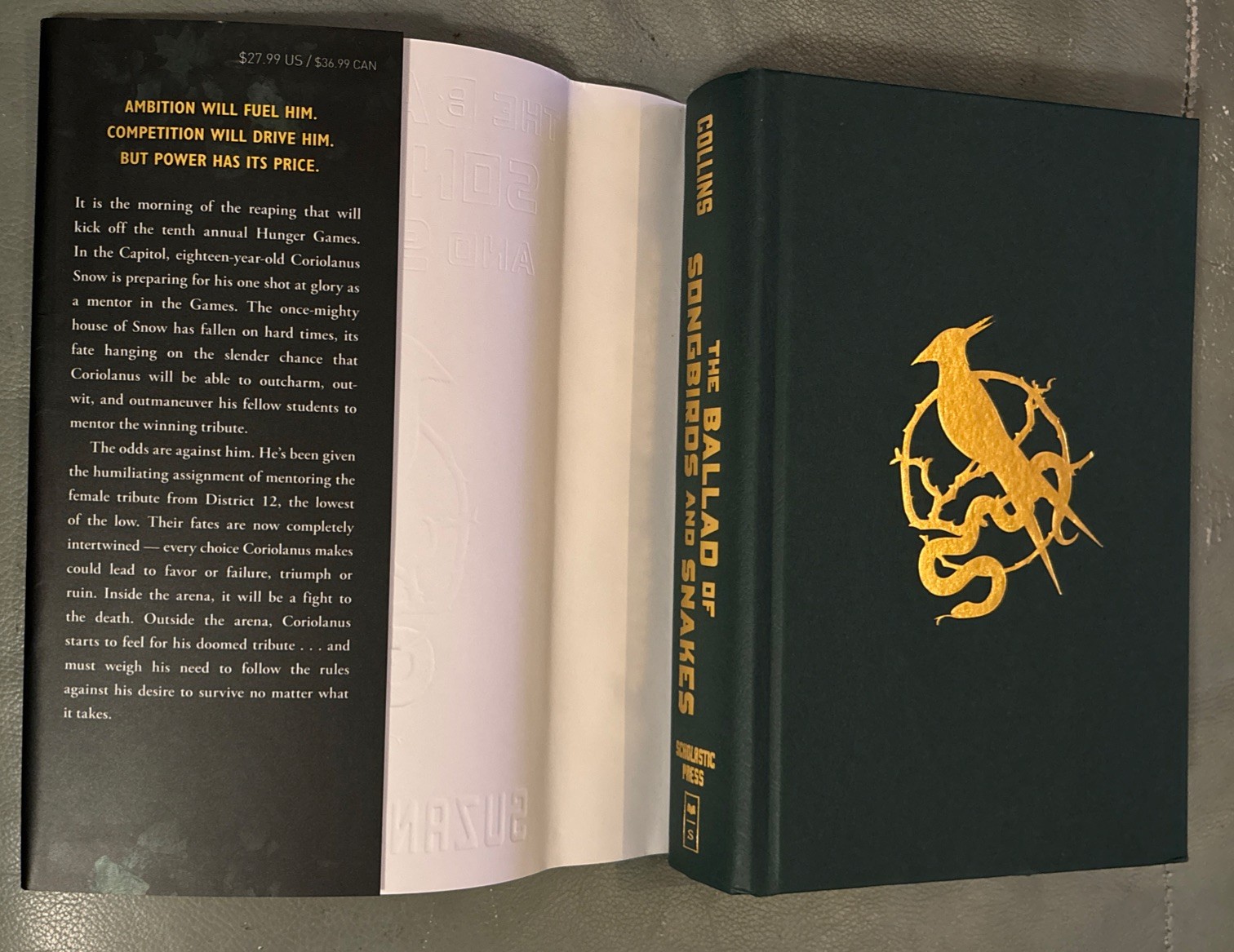 The Hunger Games 5 Book Complete Set, by Suzanne Collins (Hardcover)