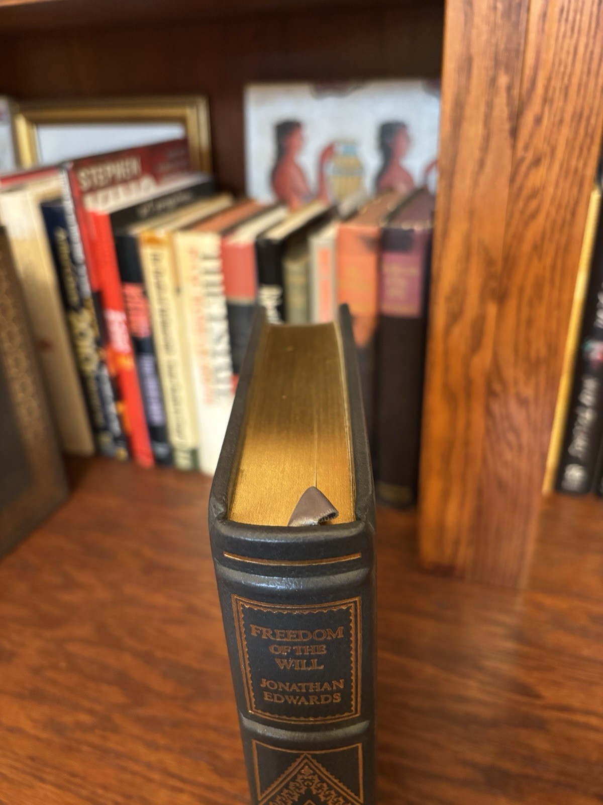 Freedom of the Will. Jonathan Edwards .Franklin Library 1984 Full Leather Fine