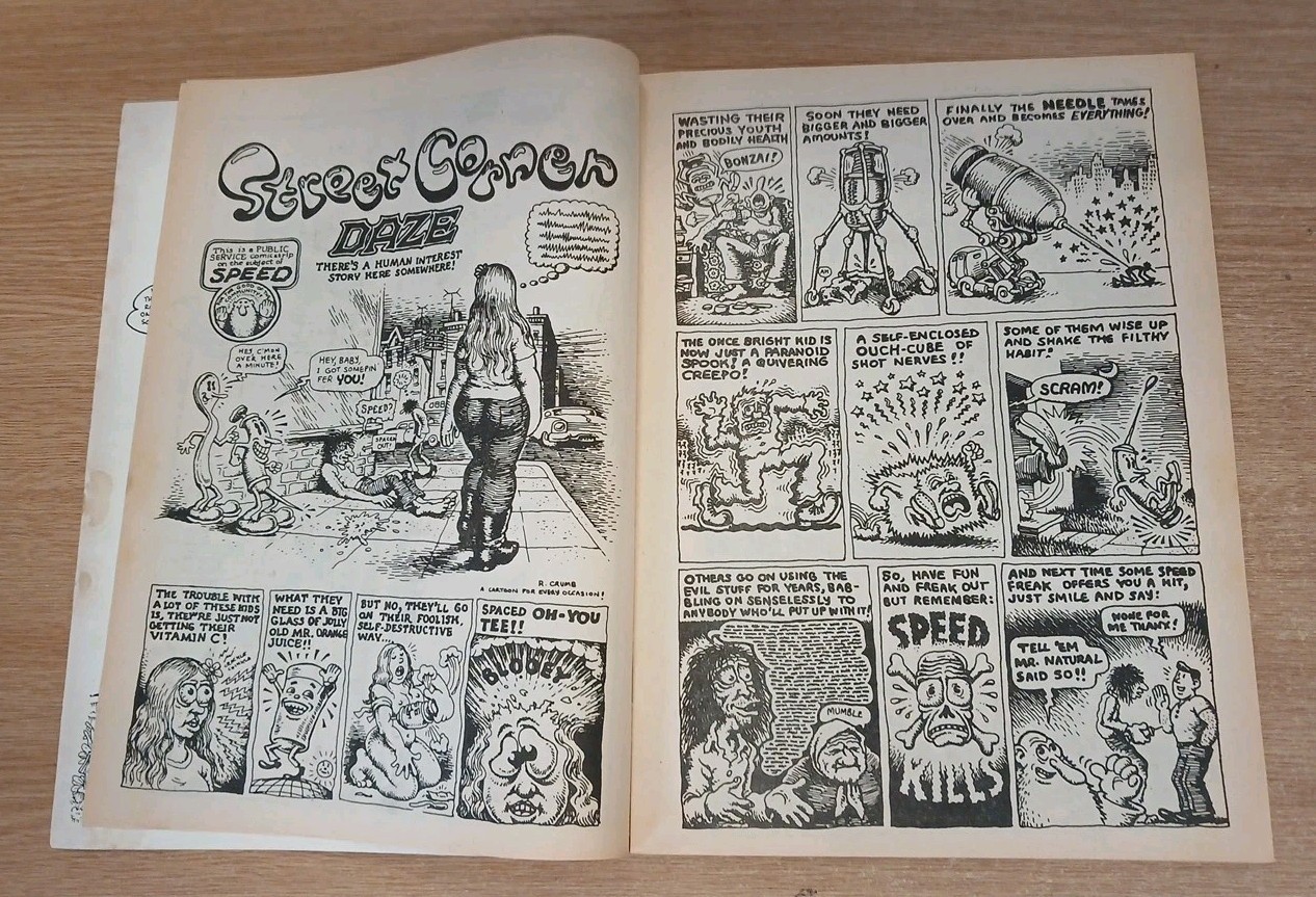 OZ, Cosmic Comics, Issue #1 (1972) and #39 “Thrilling Murder Comics” Adults Only