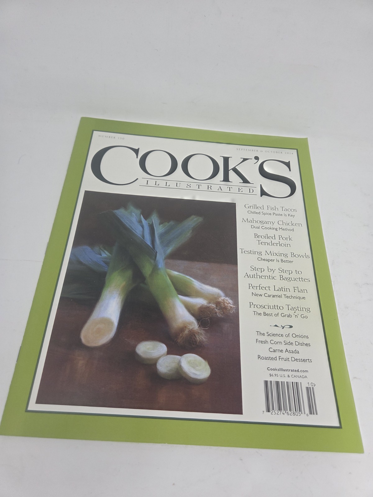 Cook’s Illustrated Magazine Lot of 20 Cooking Recipes -Lot G